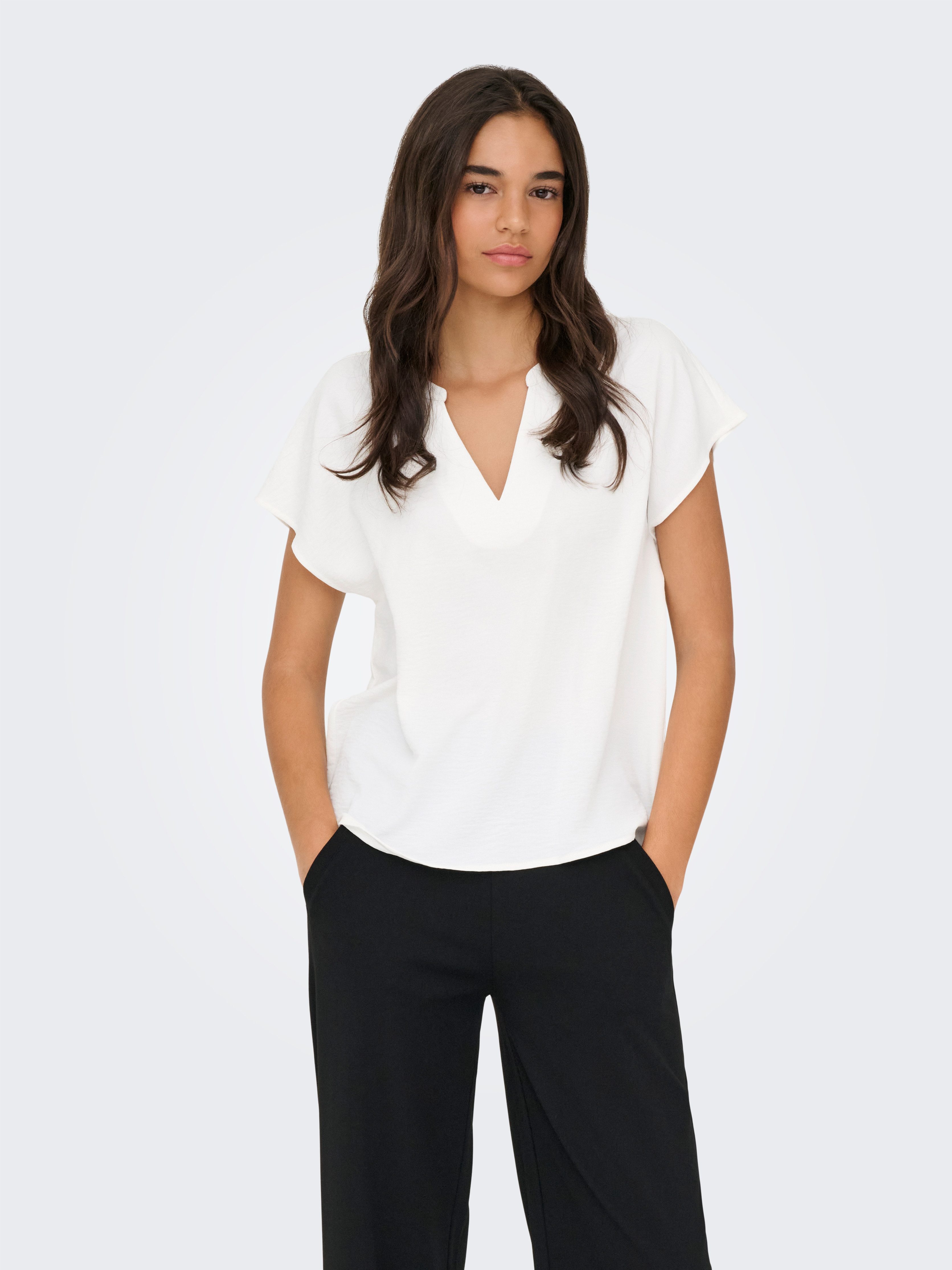 JDY Shirtbluse JDYLION S/S TOP WVN NOOS günstig online kaufen