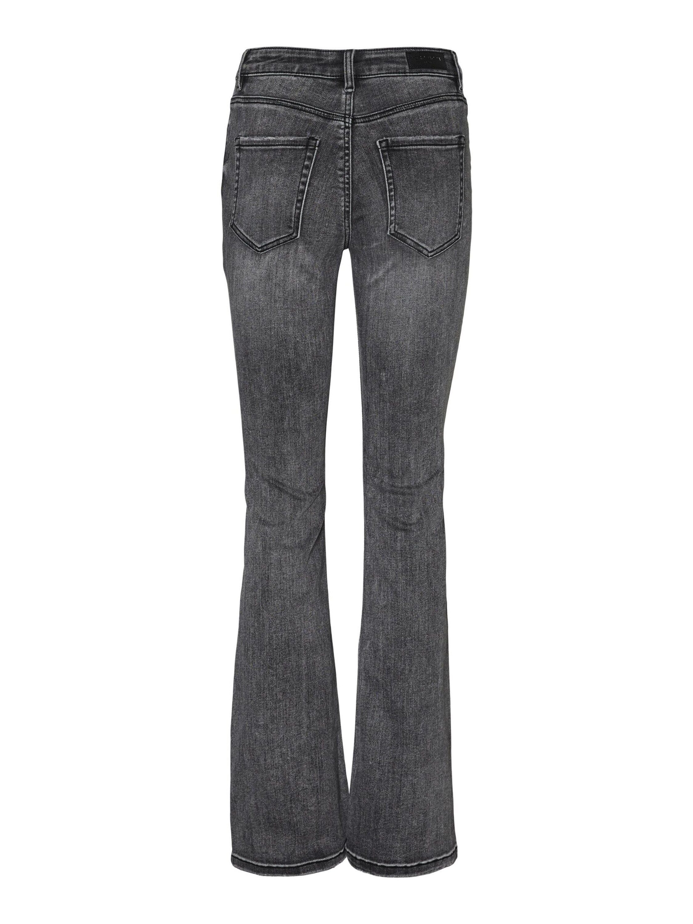 Vero Moda Schlagjeans Flash (1-tlg) Plain/ohne Details günstig online kaufen