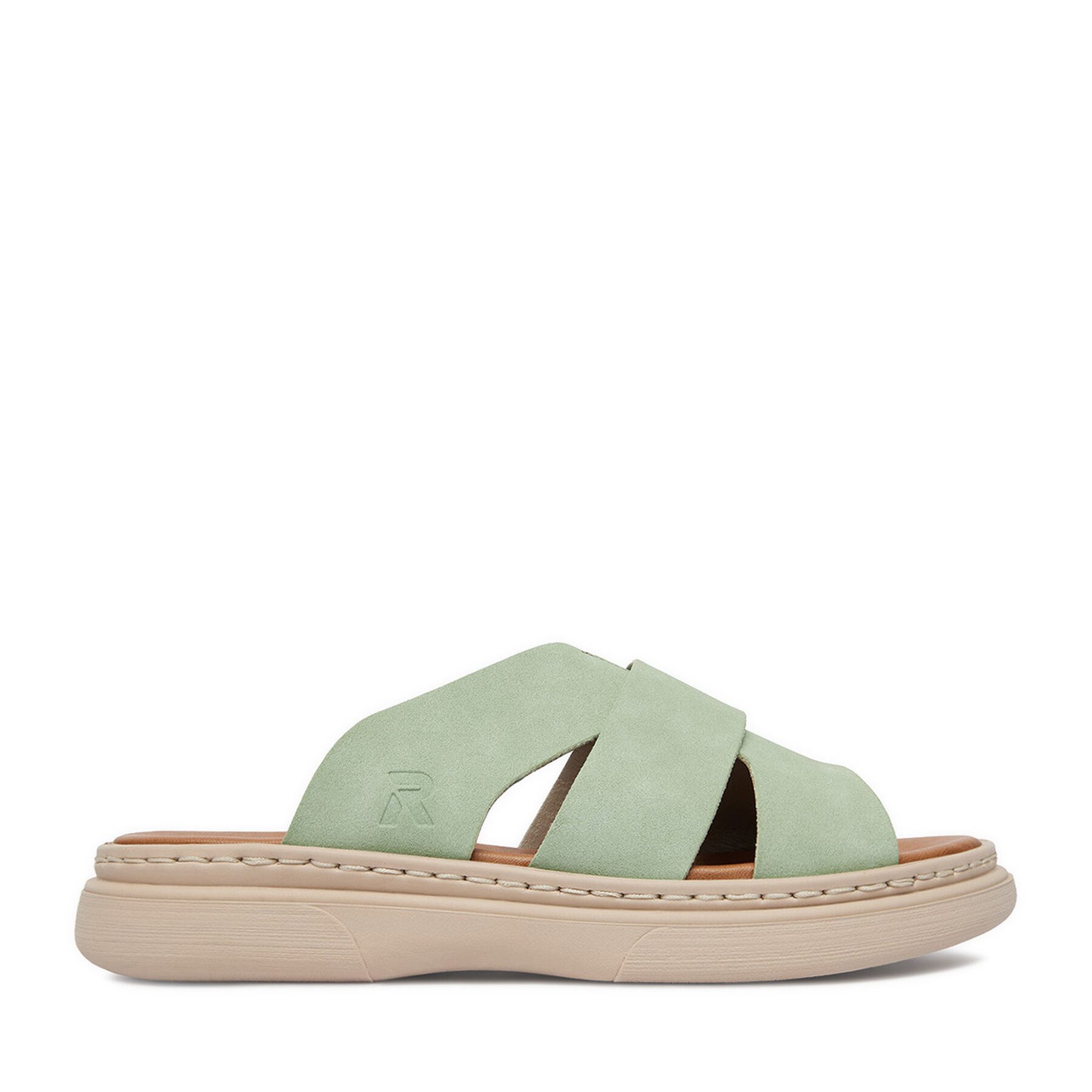 Rieker Rieker Damen-Flip-Flops Grün V3089-52 Badepantolette