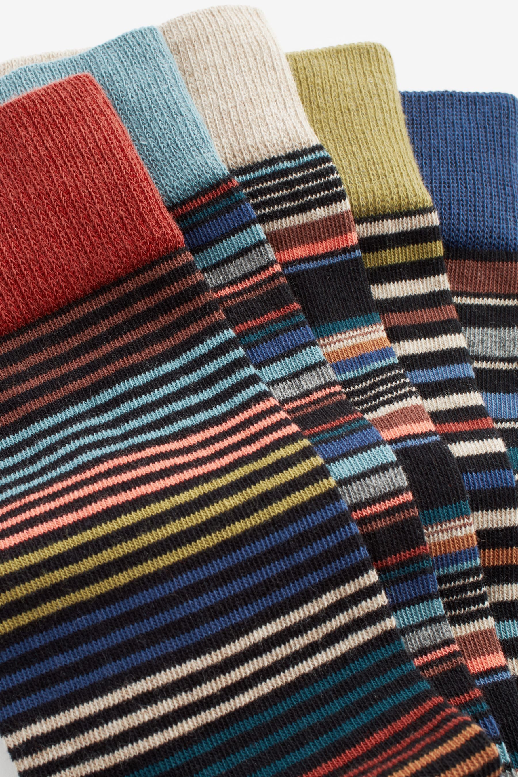 Next Kurzsocken Gemusterte Socken im 5er-Pack (5-Paar) günstig online kaufen