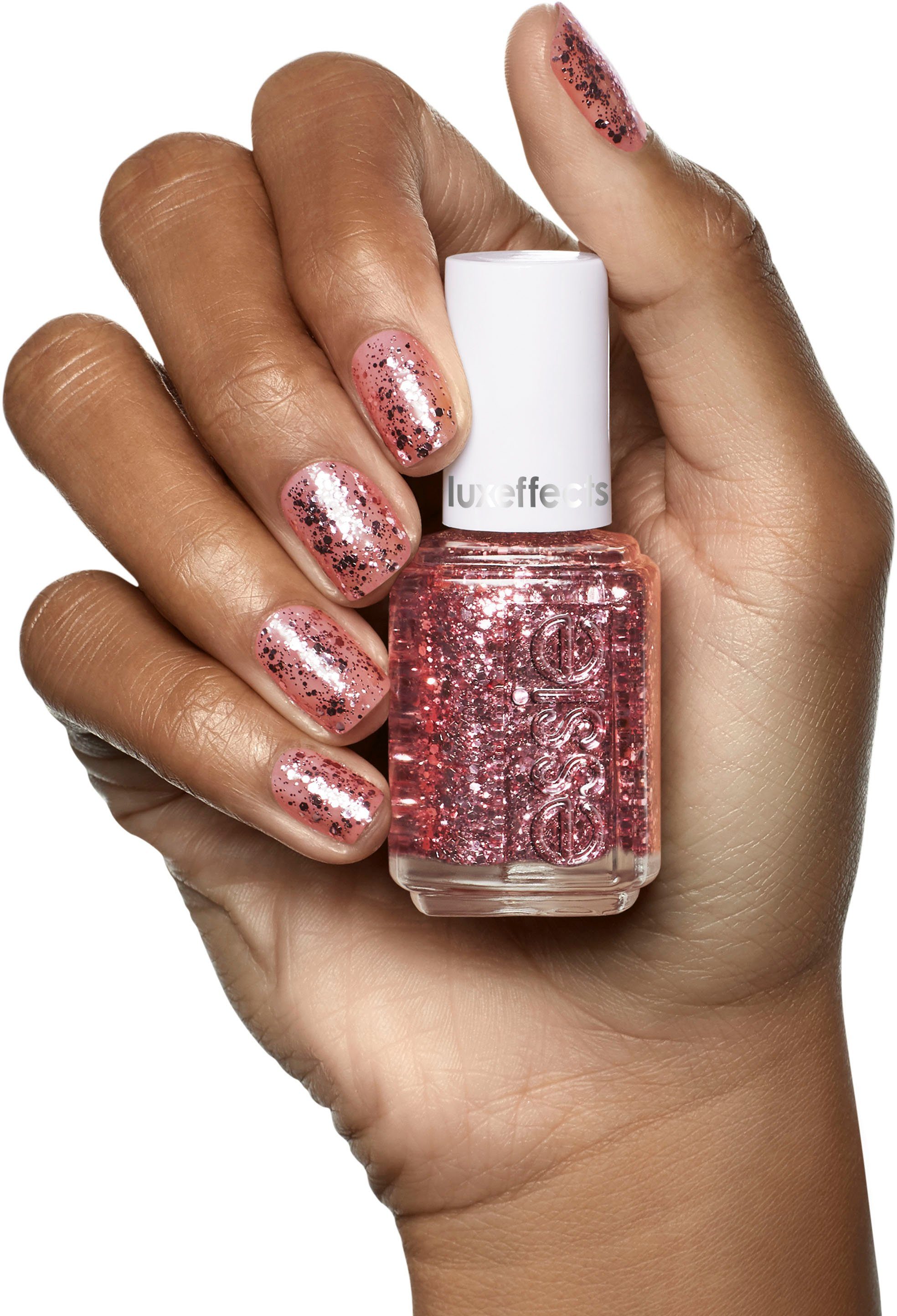 essie Überlack LUXE-EFFEKT, mit fantastischen Glitzer- und Pailletteneffekten