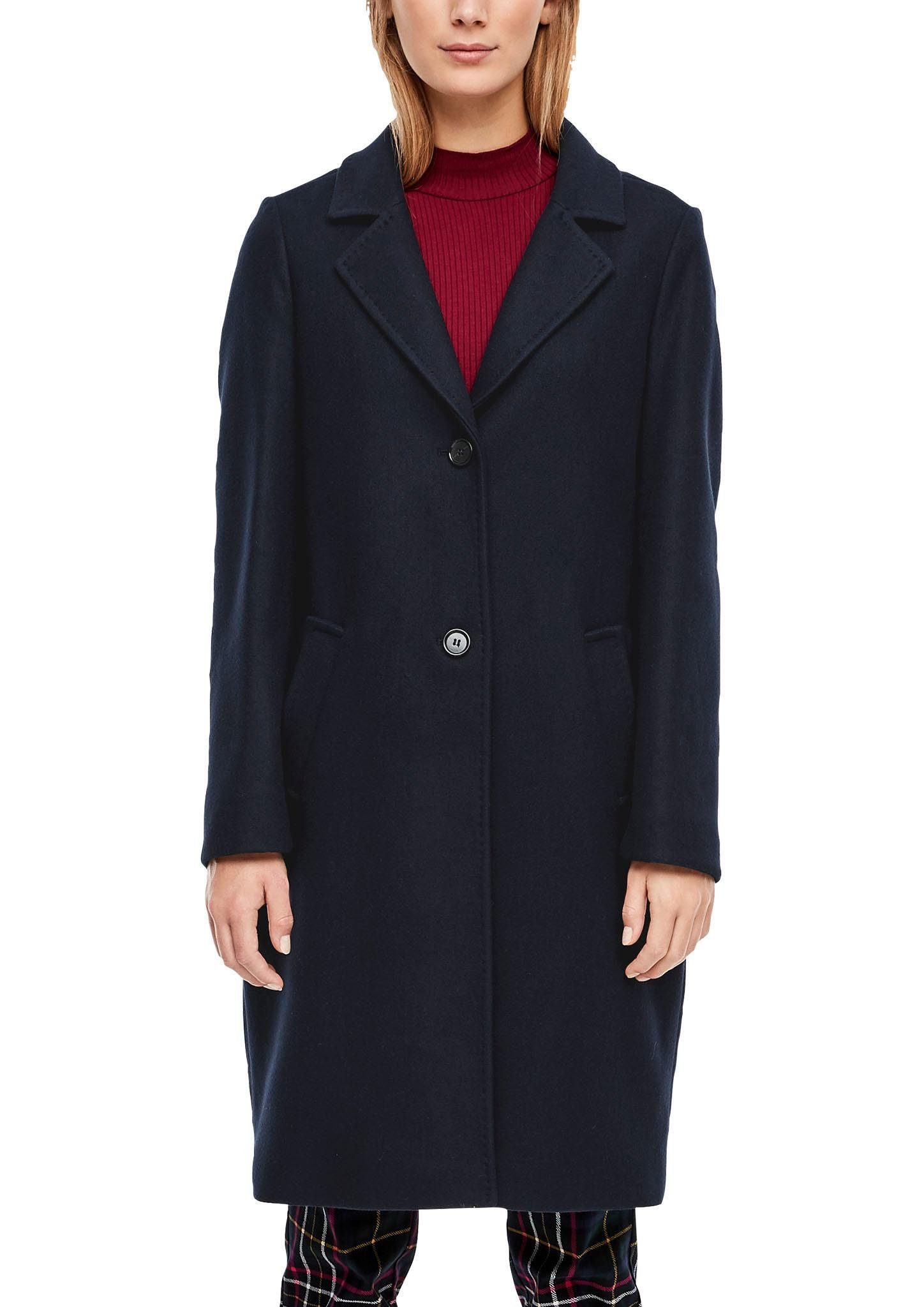 s.Oliver Kurzmantel in klassischer Blazer Form und in s.oliver Billig trenchcoat mantel, S.oliver ankle boot