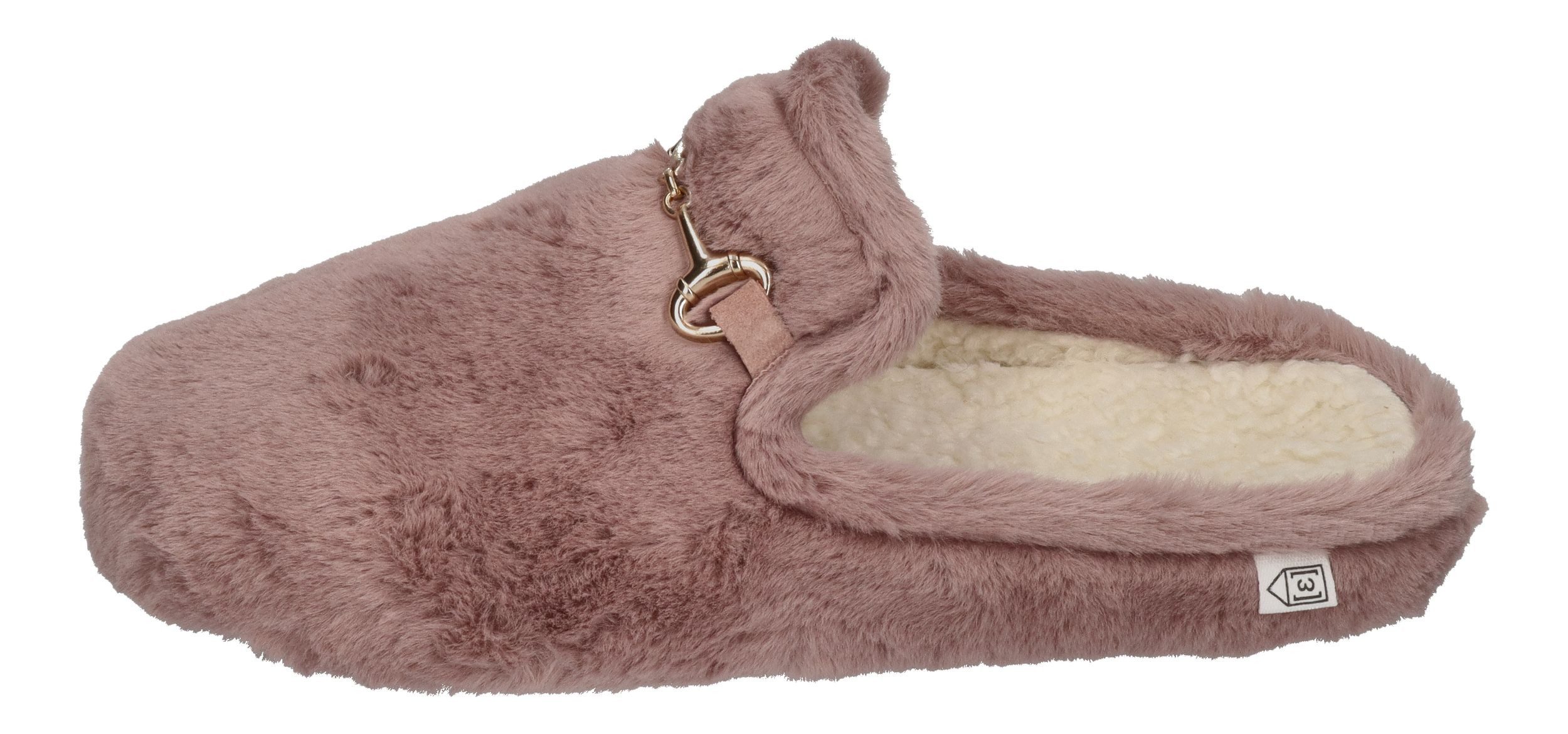 espadrij l´originale CHAUSSON COZY Hausschuh Rose