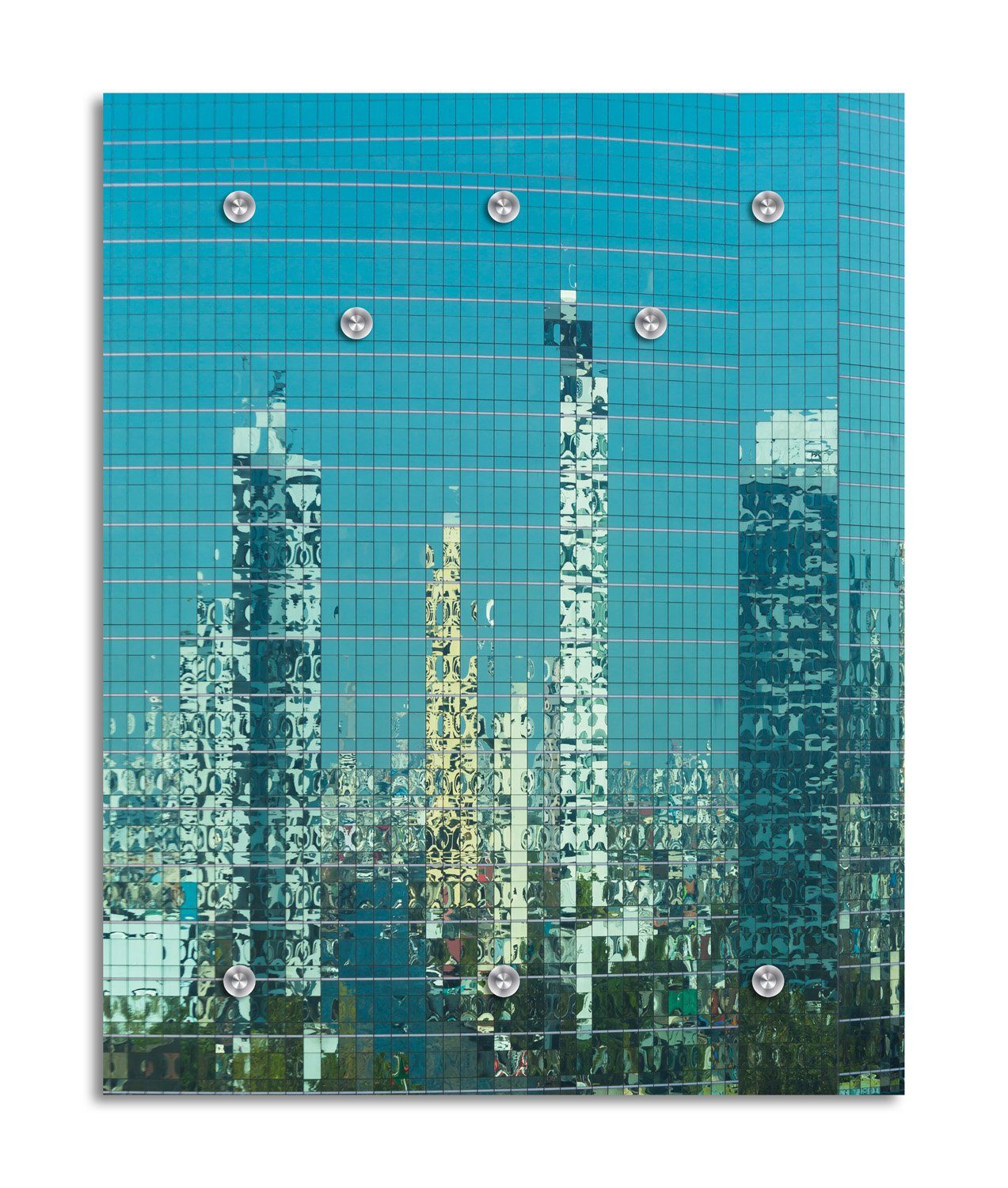 queence Wandgarderobe Skyscraper - Wolkenkratzer - Acrylglasgarderobe (1 St)
