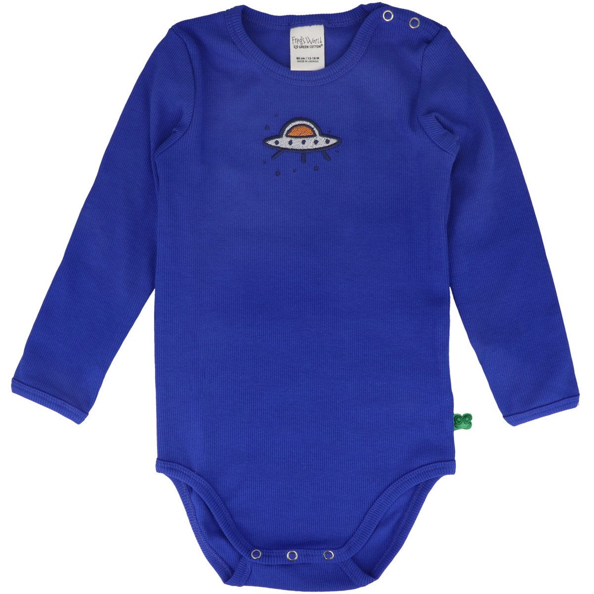 Fred's World by GREEN COTTON Langarmbody 1582071600 Jungen (1-tlg) Langarm Einteiler, Body, Longsleeve-Body, Bodysuit, Stretchbody