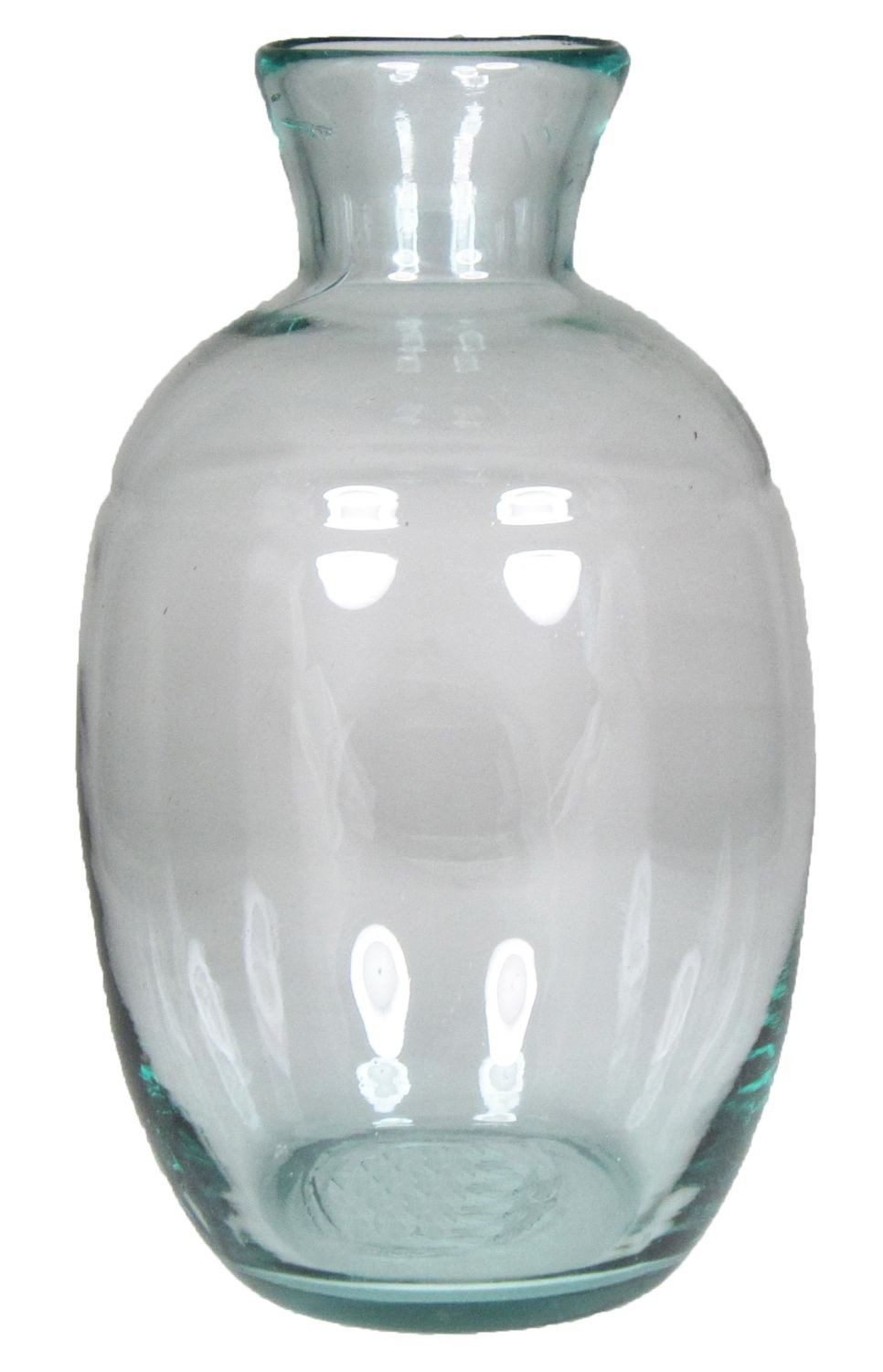INNA-Glas Dekovase Blumenvase LIRICA aus Glas, klar, 29,5 cm, Ø 18 cm