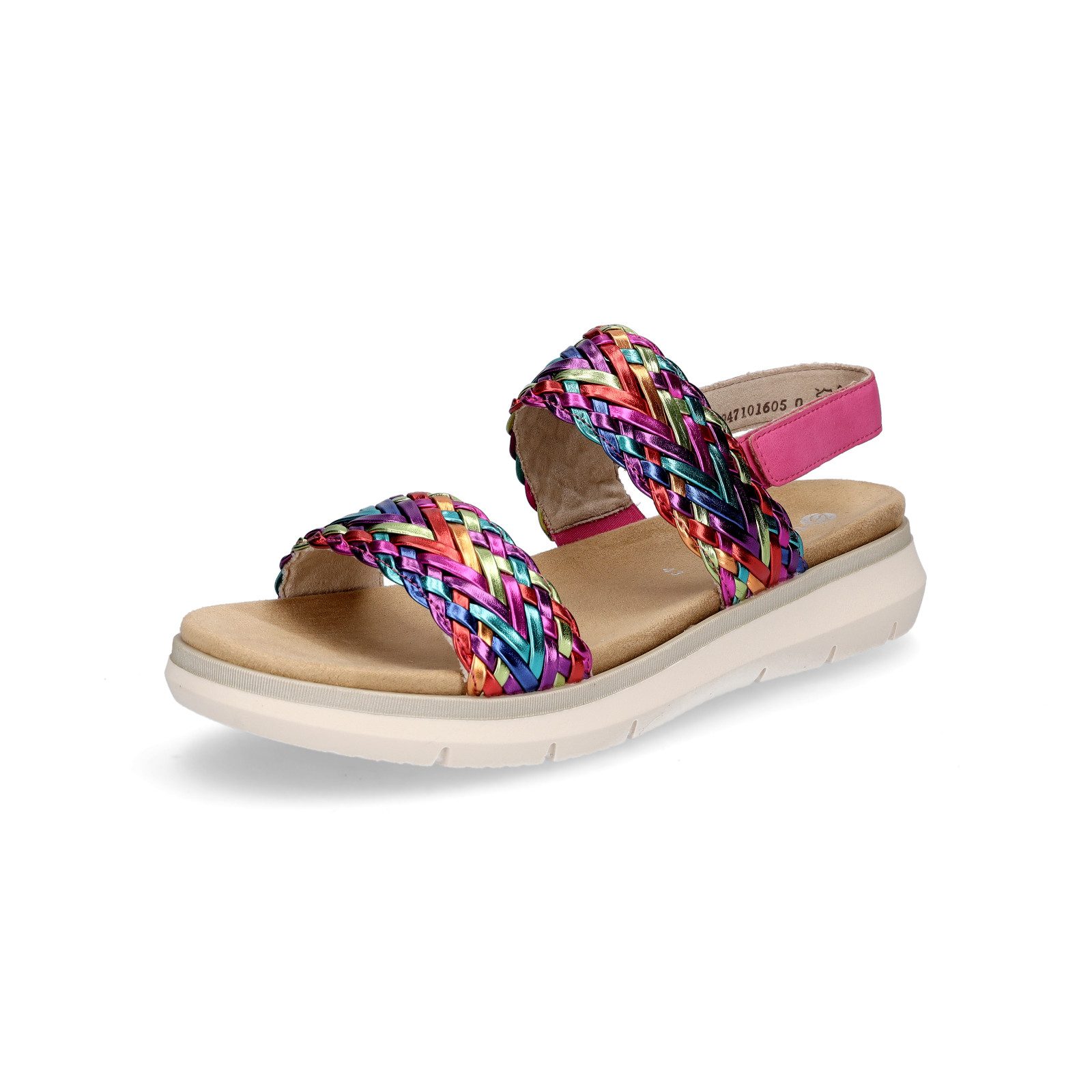 Remonte Remonte Damen Sandale pink multi metallic Sandale günstig online kaufen