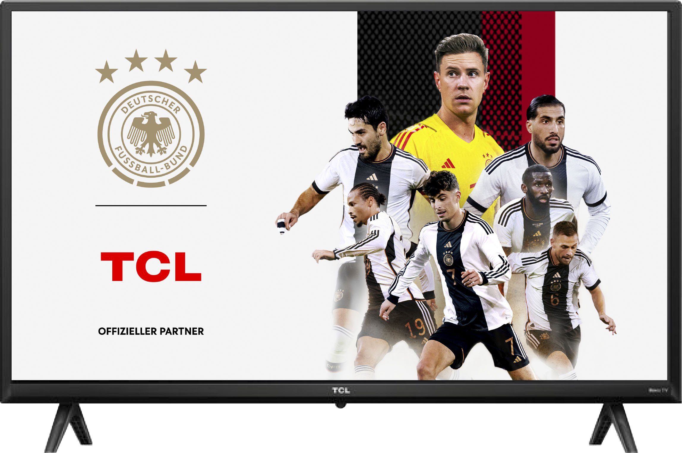 TCL 32RS530X1 LCD-LED Fernseher (80 cm/32 Zoll, HD, Smart-TV, Roku TV, Smart HDR, HDR10, Chromecast)