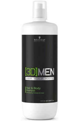 SCHWARZKOPF PROFESSIONAL Шампунь "[3D] Men Hair & боди...