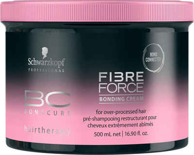 Schwarzkopf Professional Haarmaske »BC Bonacure Fibre Force Bonding Cream«, 1-tlg., Für übermäßig behandeltes Haar