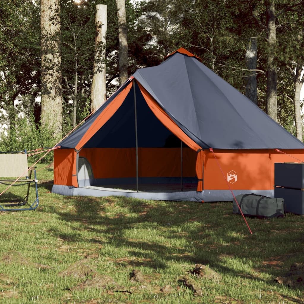 vidaXL Vorzelt Tipi-Familienzelt 6 Personen Grau günstig online kaufen