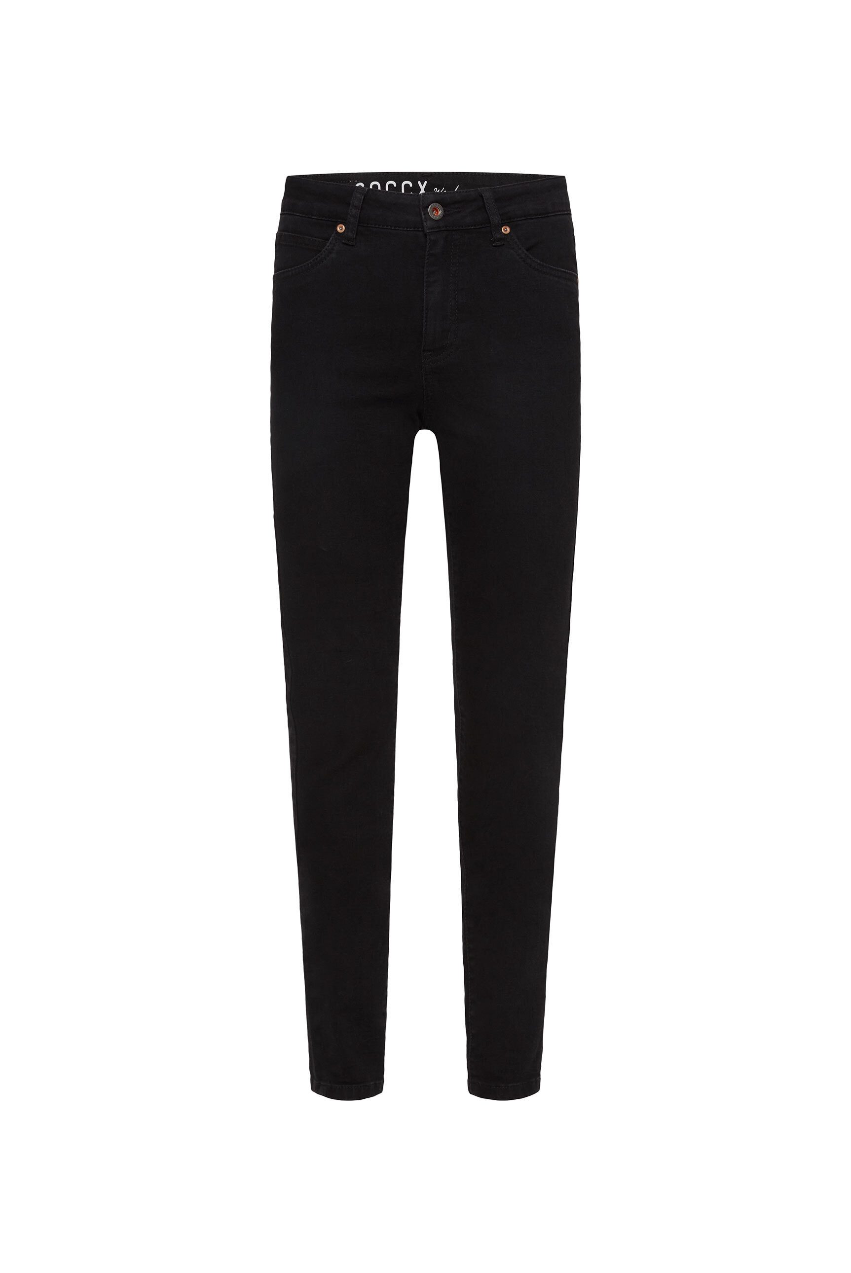 SOCCX Slim-fit-Jeans mit verkürztem Bein – Bild 2 von 5