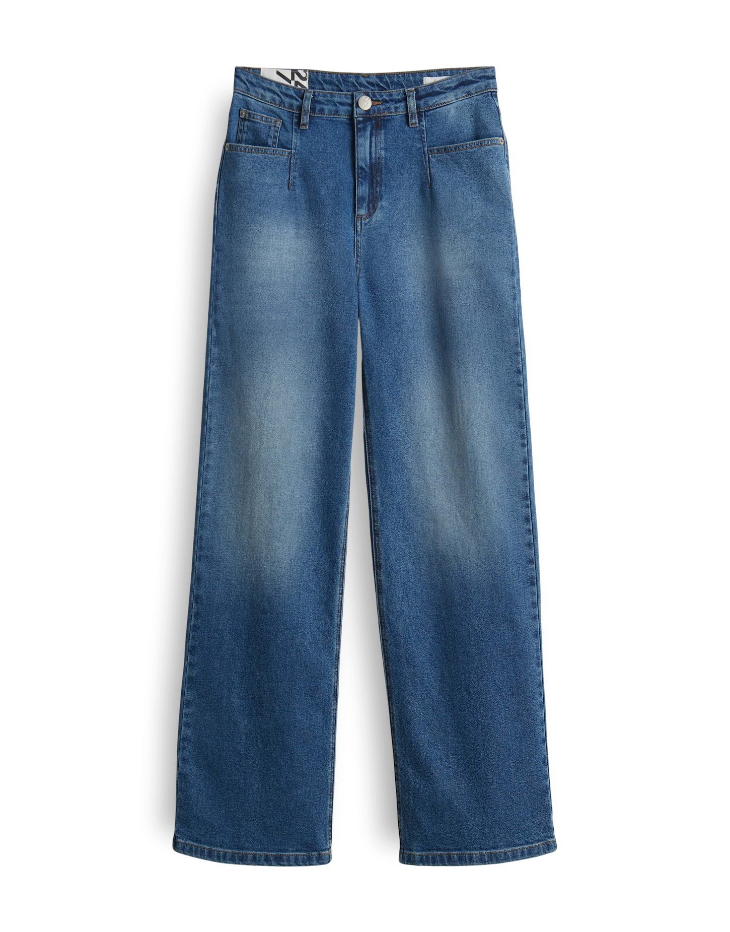 Weite Jeans MIVY CITY aus Dry Indigo® High Rise