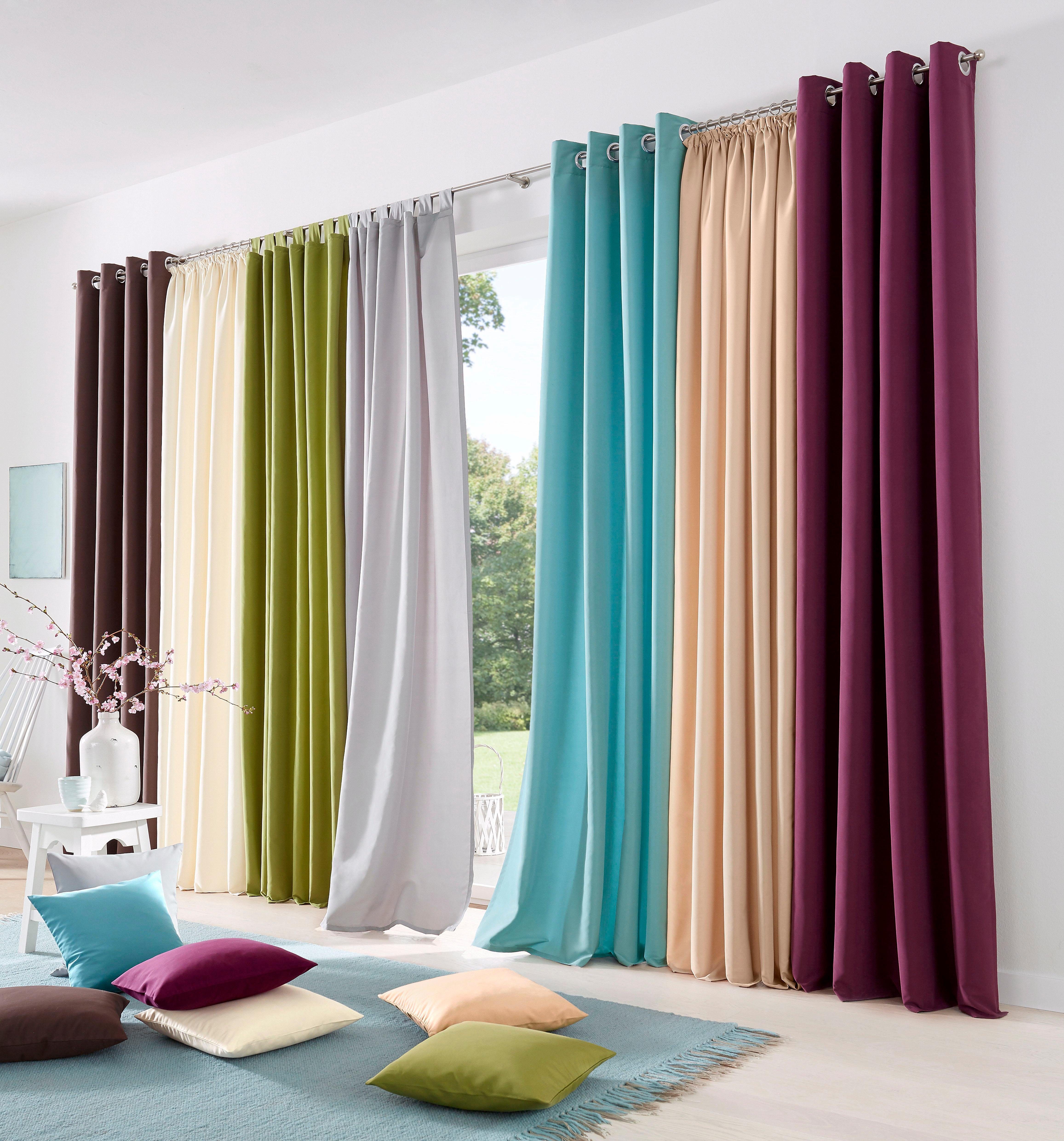 OTTO home Dekokissen Raja, einfarbig, Kissenhüllen ohne Füllung, 40 x 40 cm, 2er-Set, Mikrofaser – Bild 4 von 5