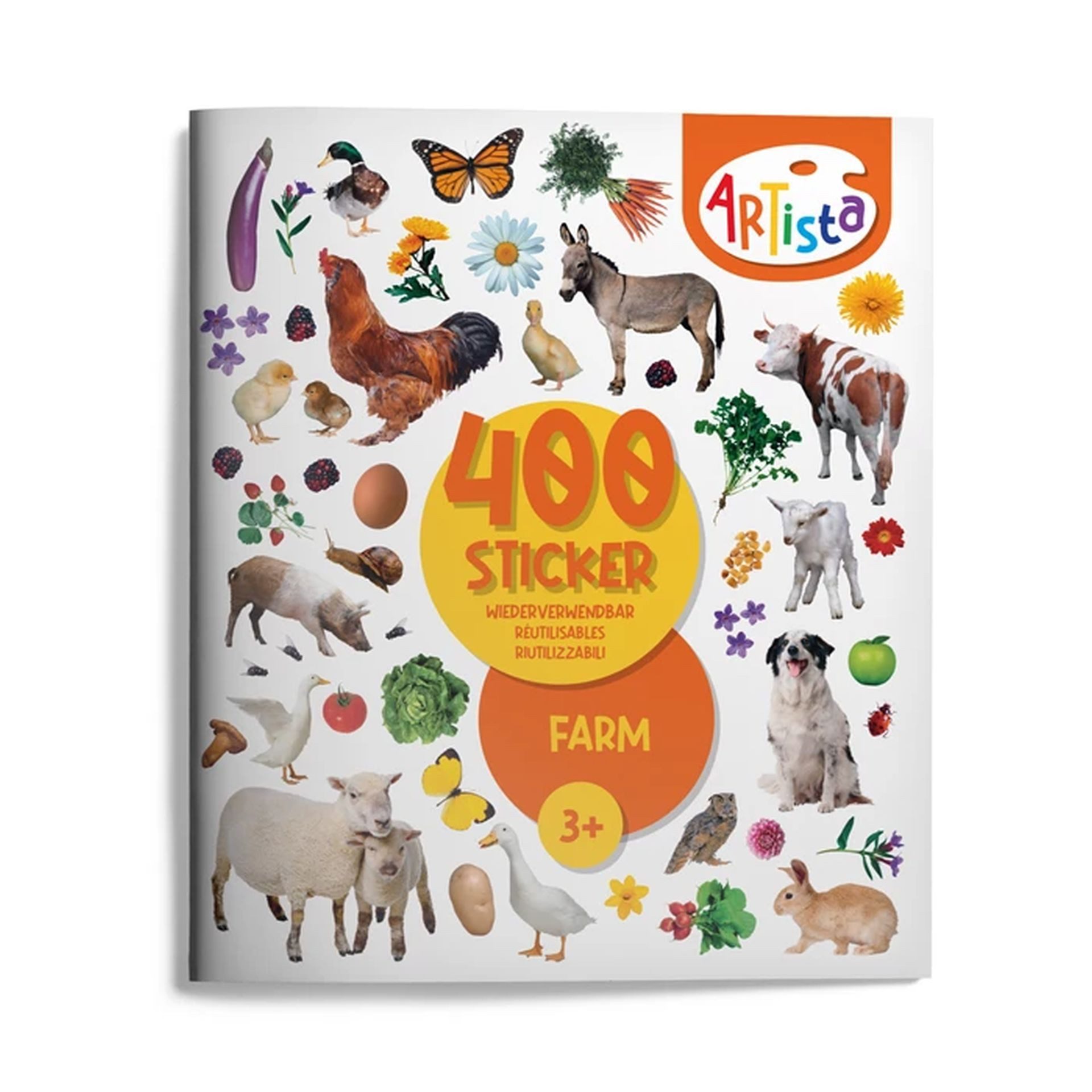 ARTISTA Stickerbuch Stickerbuch Bauernhof (MQ3)