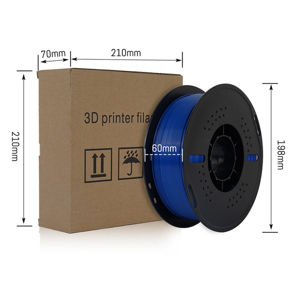 Insma 3D-Drucker PETG Filament 1,75mm, 10kg Spulen, Hohe Maßgenauigkeit & Zähigkeit 3D-Druckmaterialien