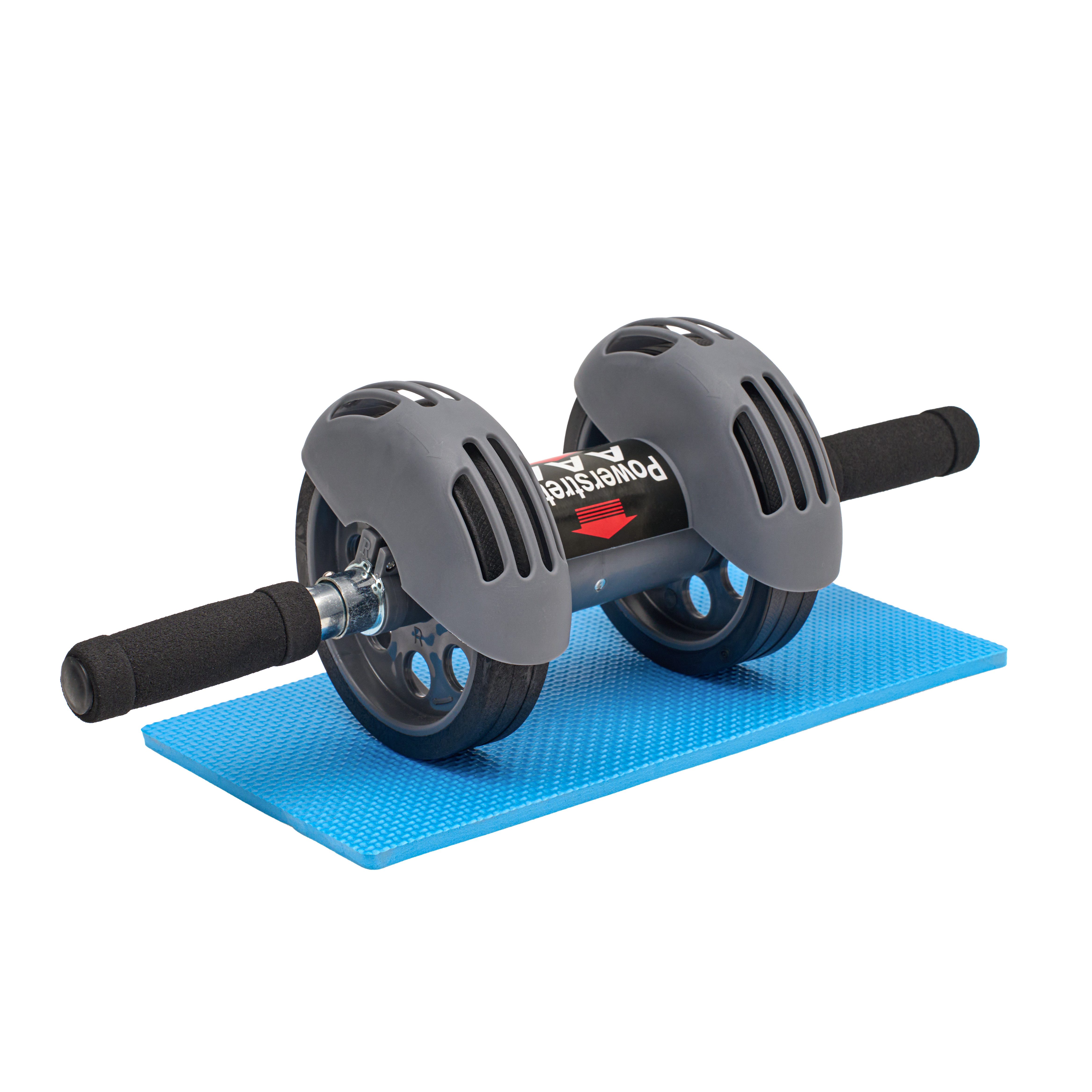 KVOTA Bauchtrainer Powerstretch Bauchroller – Fitnessgerät für effektives Core-Training–