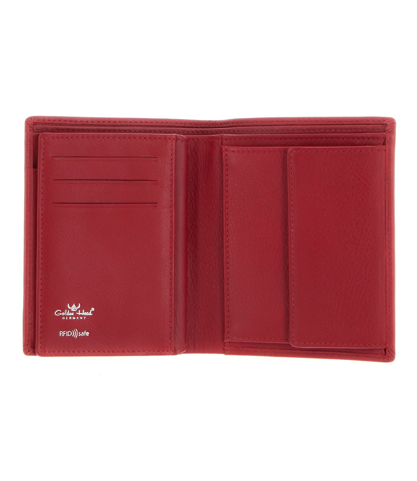 Golden Head Geldbörse Kombischeintasche 1250, aus echtem Rindsleder mit RFID-Blocker Schutz