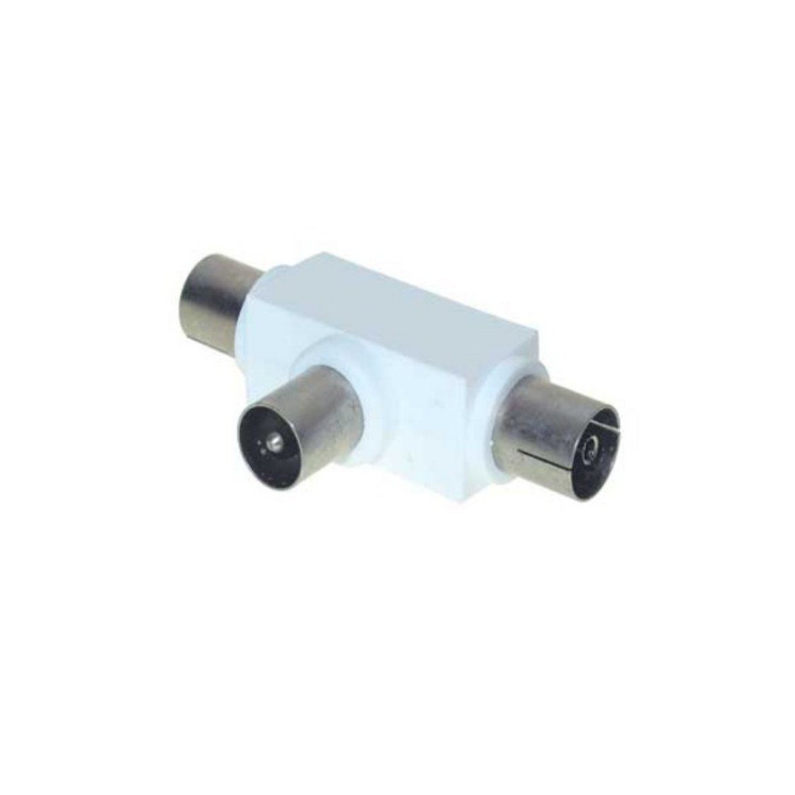 T-Verteiler, und x Koax-Kabelverbinder Stecker 1 Kabelbude.eu Kupplung x 2