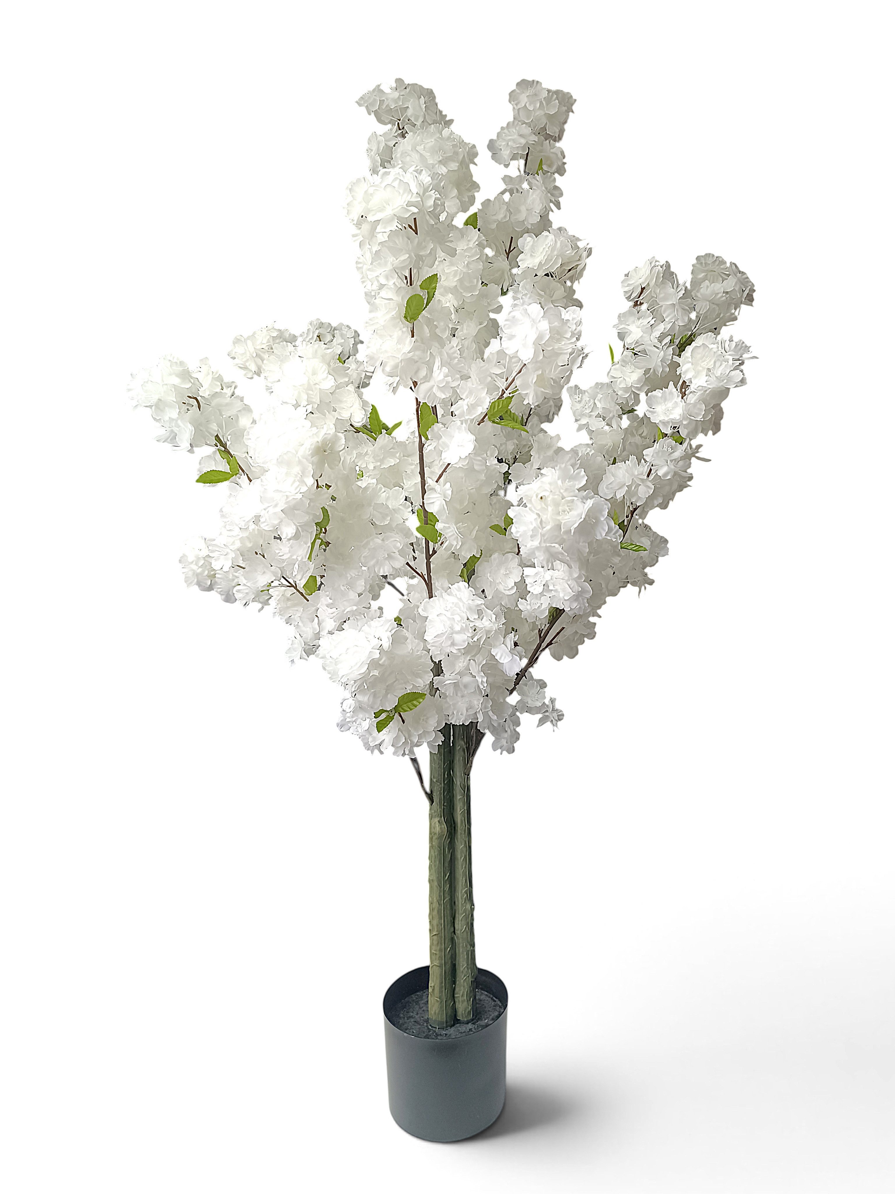 Kunstpflanze Künstlicher Kirschbaum Blüten Baum Kunstbaum Deko