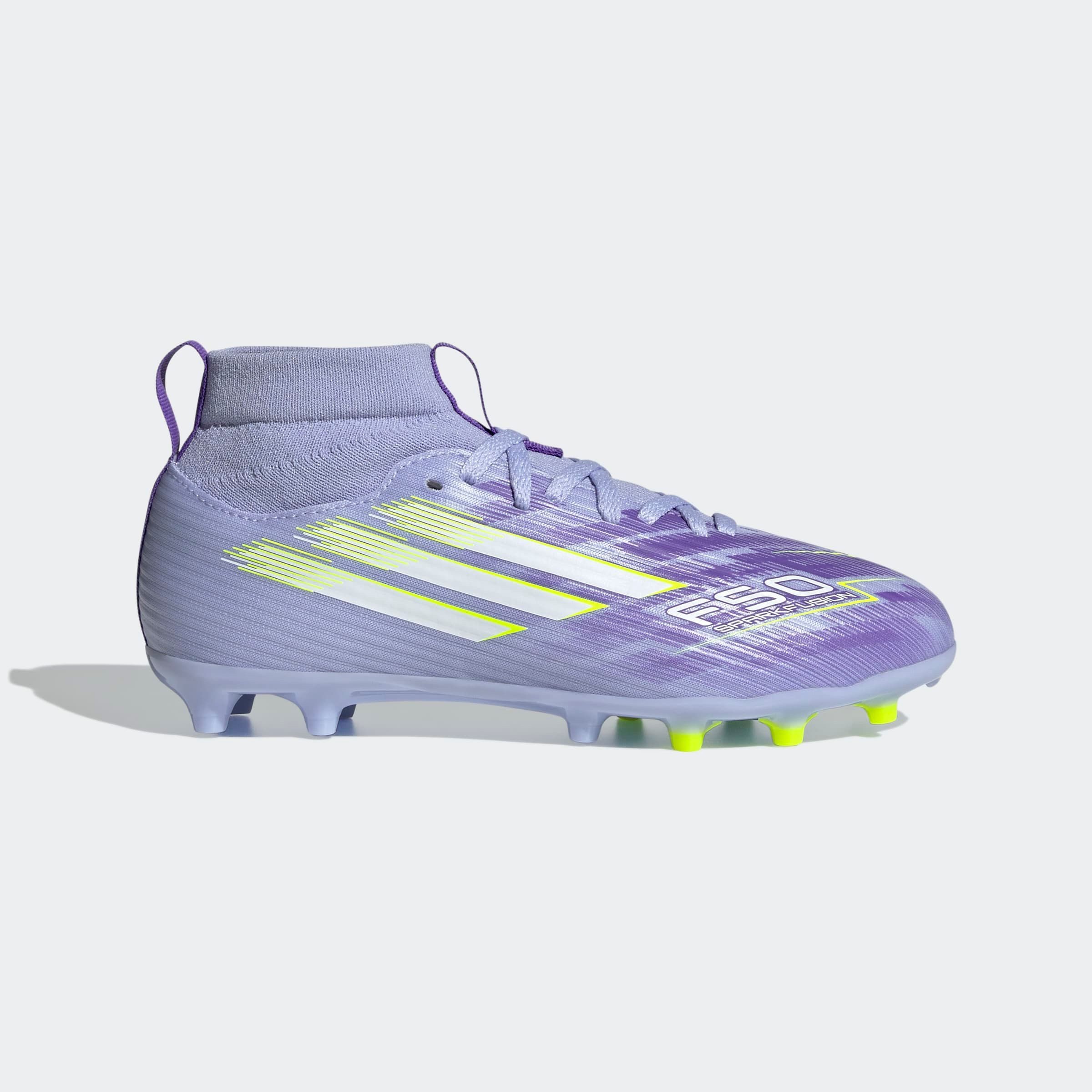 adidas Performance F50 SPARKFUSION LEAGUE FESTE BÖDEN/KUNSTRASEN KINDER Fußballschuh geeignet für Rasen- und Kunstrasenplätze, für Kinder & Jugendliche
