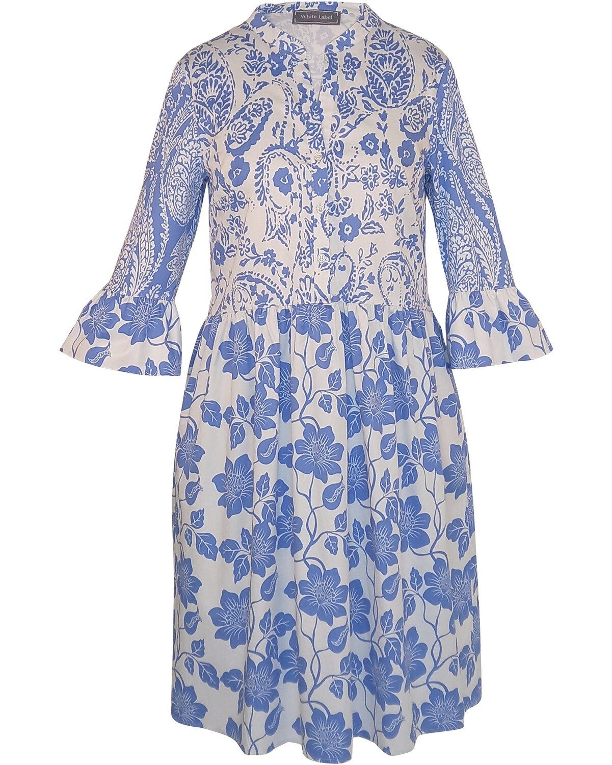 White Label Midikleid »Kleid mit Volantärmel« OTTO