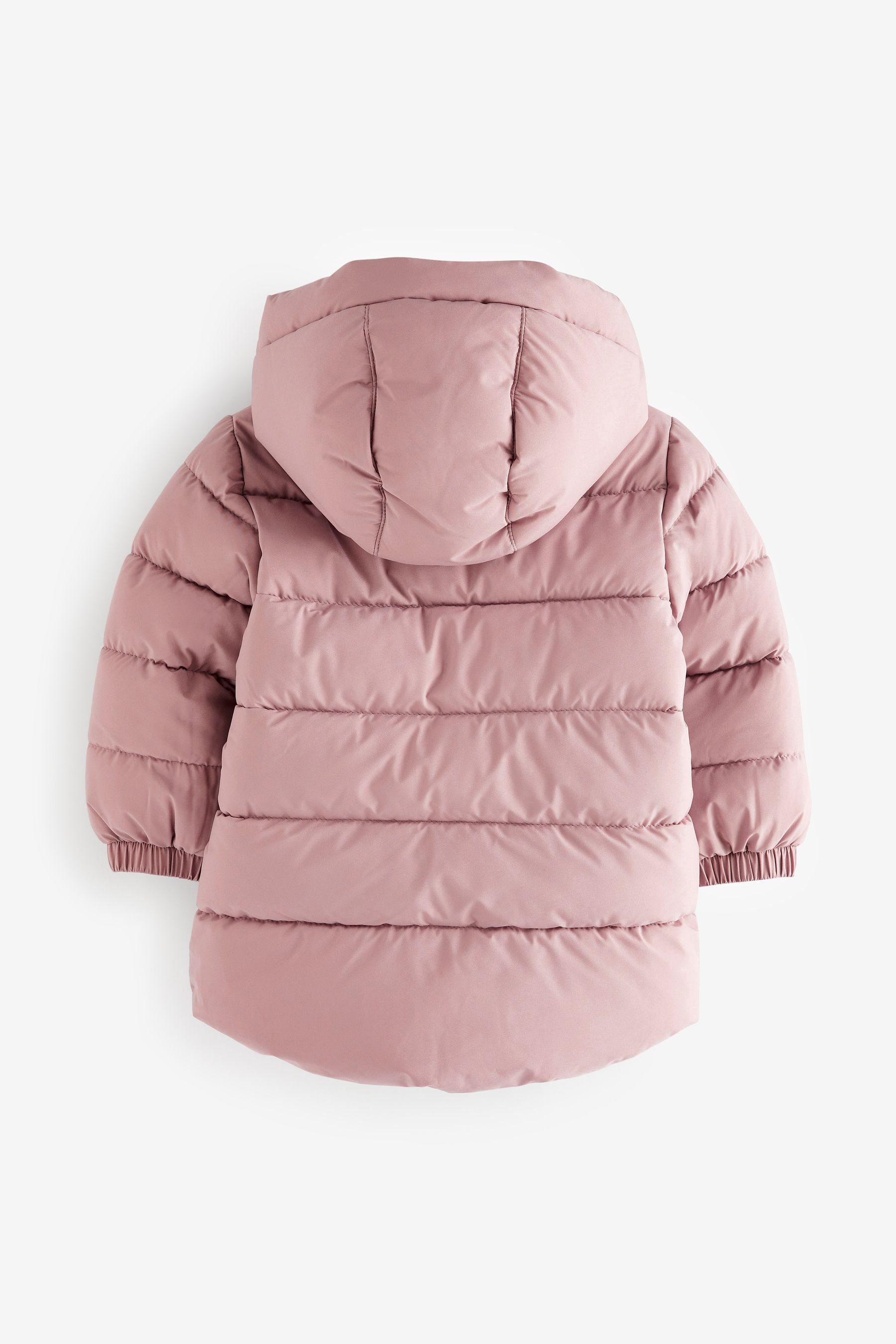 Next Steppjacke wattierter Mantel Wasserabweisender, (1-St) Pink