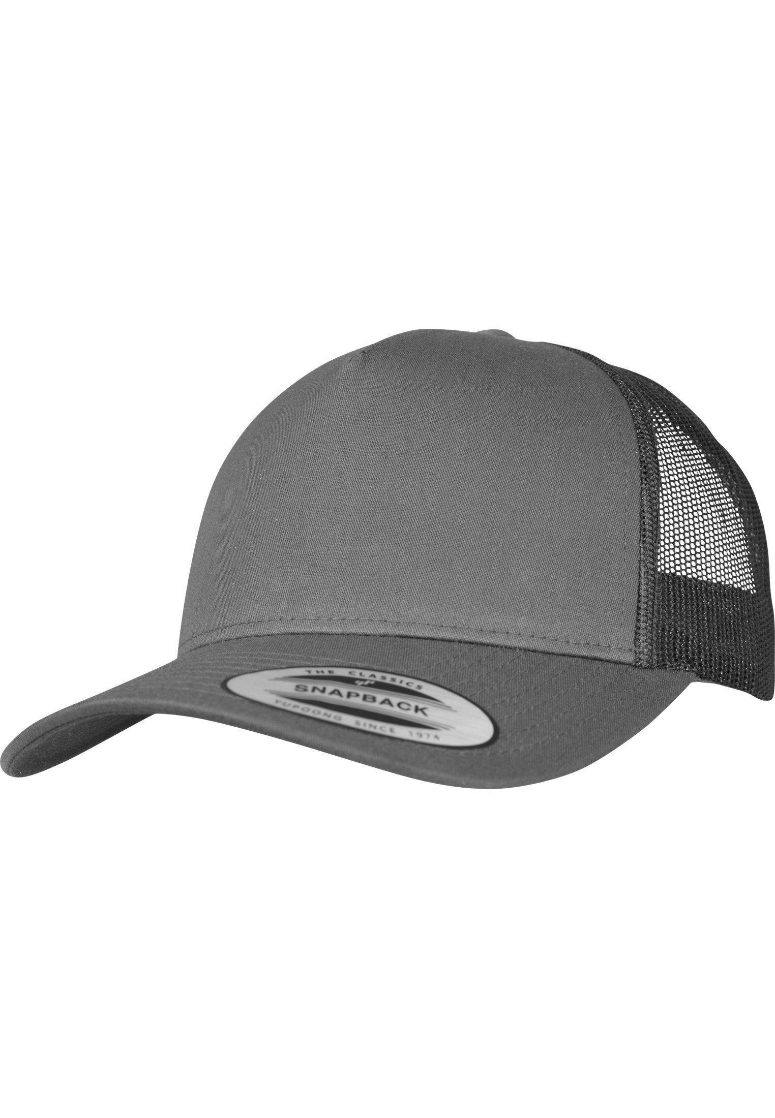 Flex Trucker 5-Panel Cap charcoal Trucker Flexfit Cap Retro