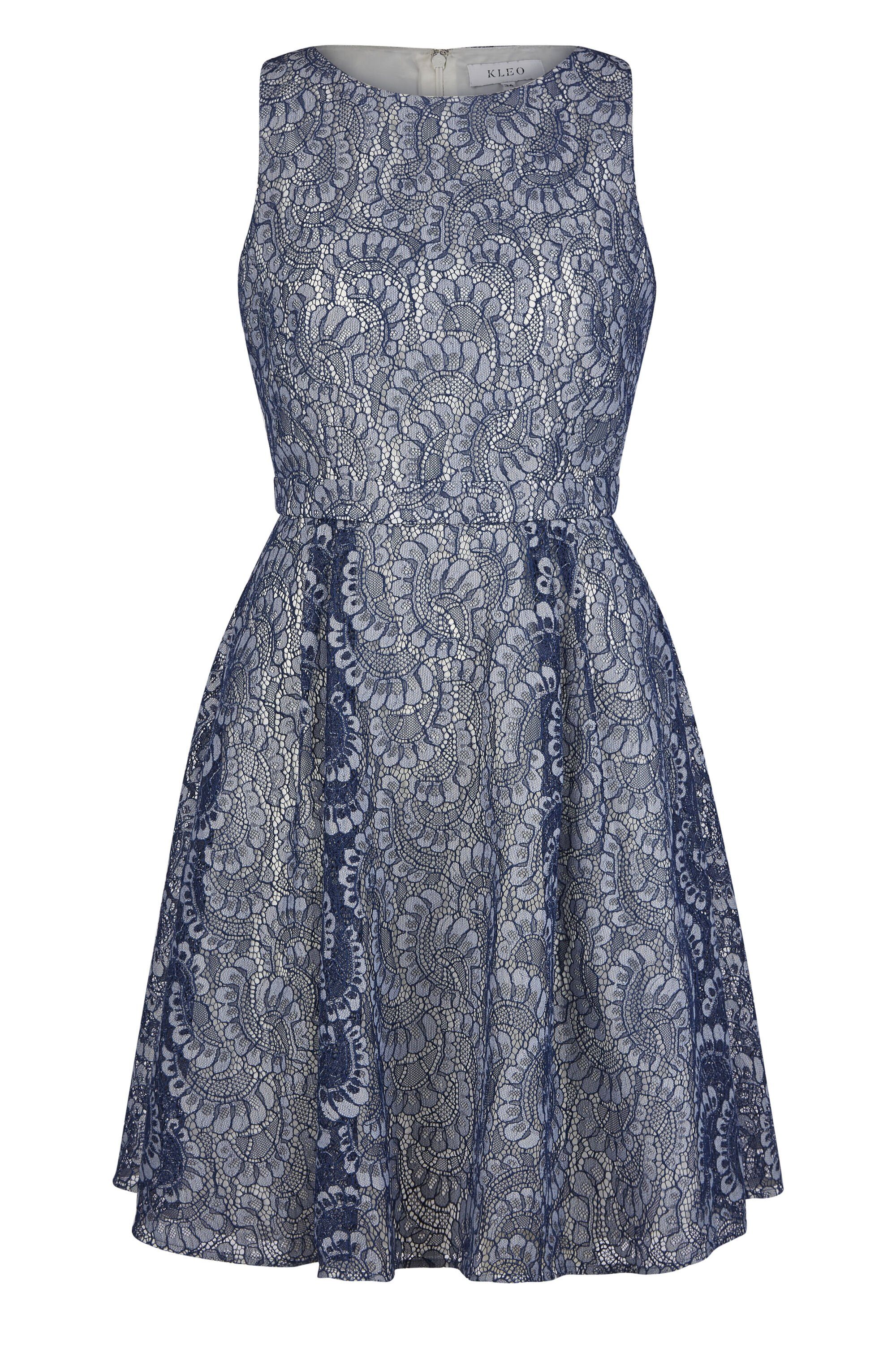 Kleo Cocktailkleid (1-tlg) mit Bindeschlaufe am günstig online kaufen