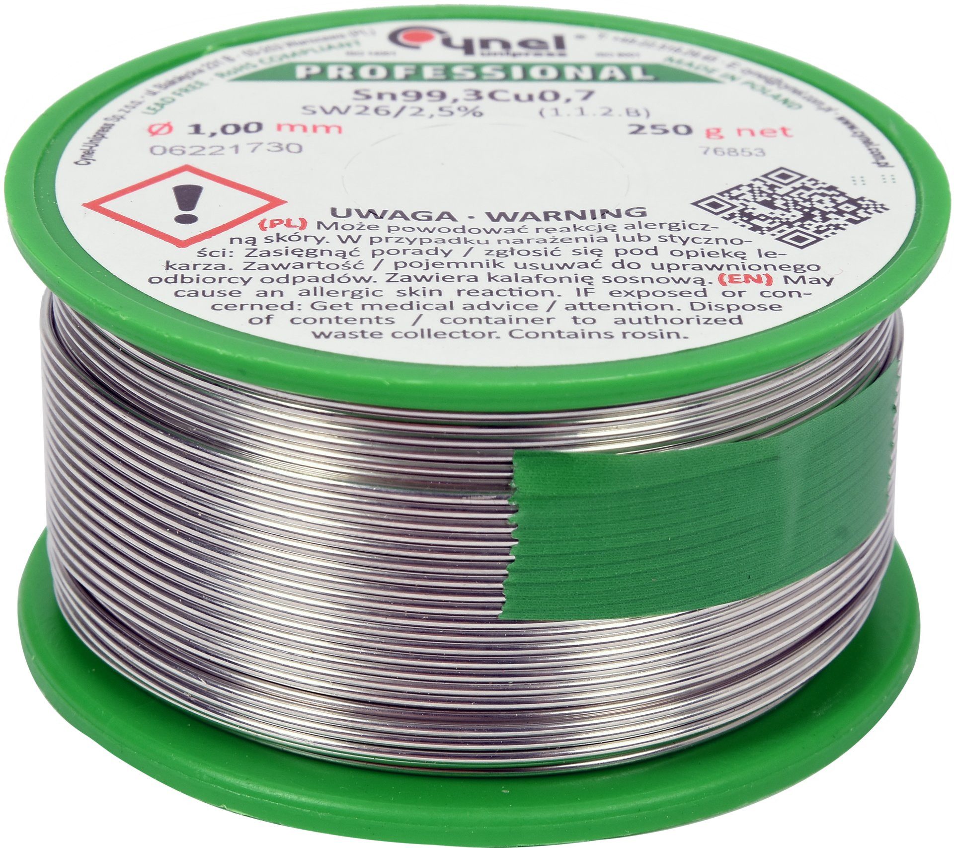 TRIZERATOP Lötkolben Bleifreies Lötzinn 1 mm, 250 g, Bleifreies Lötzinn 1 mm, 250 g