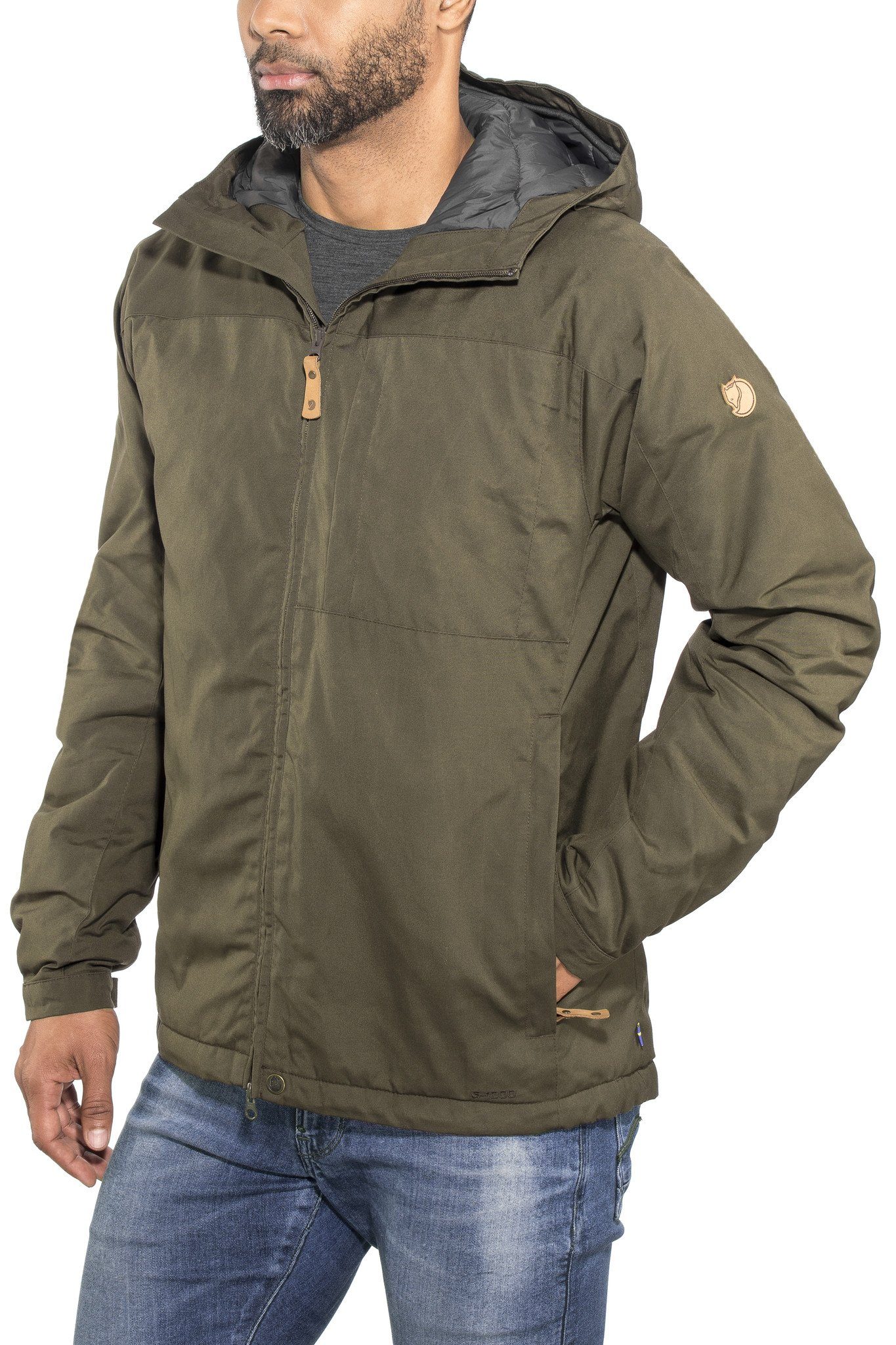 Fjällräven Outdoorjacke »Kiruna Padded Jacket Men«, Rumpfwattierung mit ...