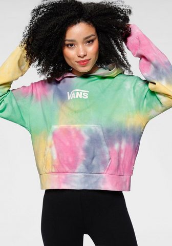 VANS Кофта с капюшоном »AURA CROP блу...