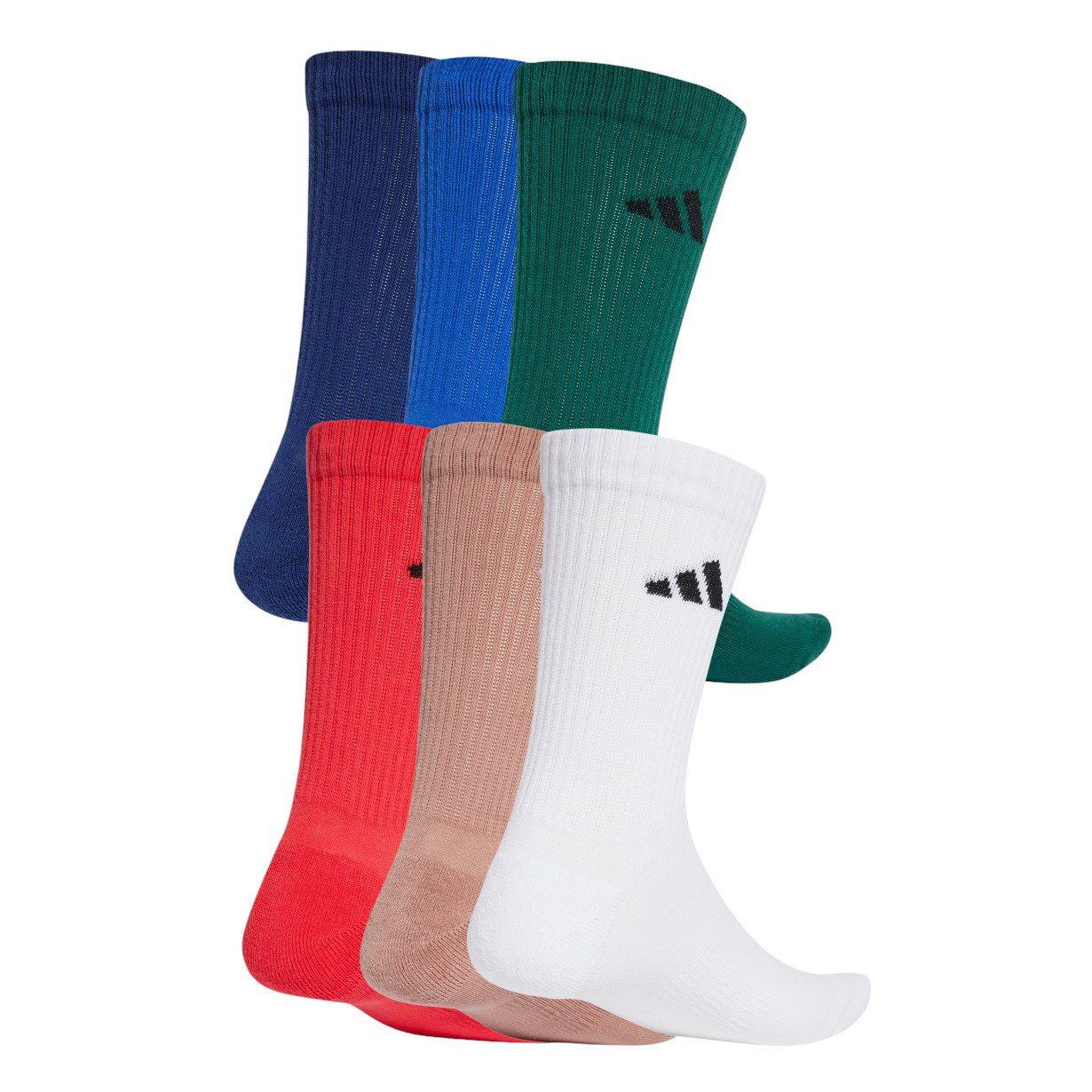 adidas Performance Sportsocken Crew Cushioned sortiert - 6 Paar günstig online kaufen