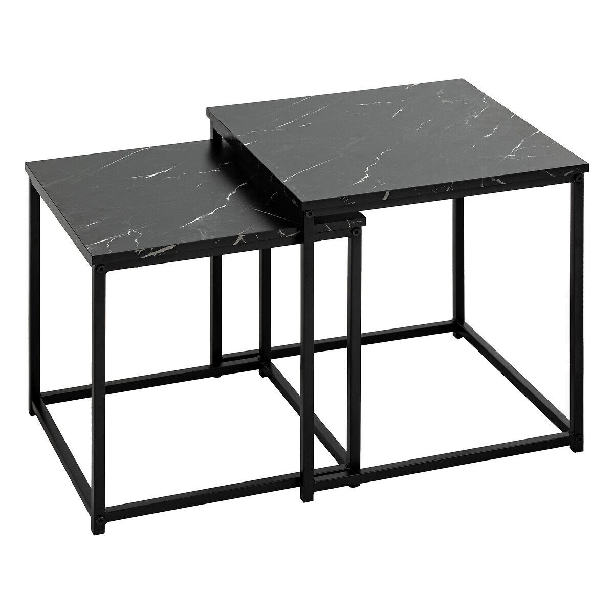 Atmosphera Créateur d'intérieur Beistelltisch Beistelltische aus Metall JONES, 2er-Set (funktional)