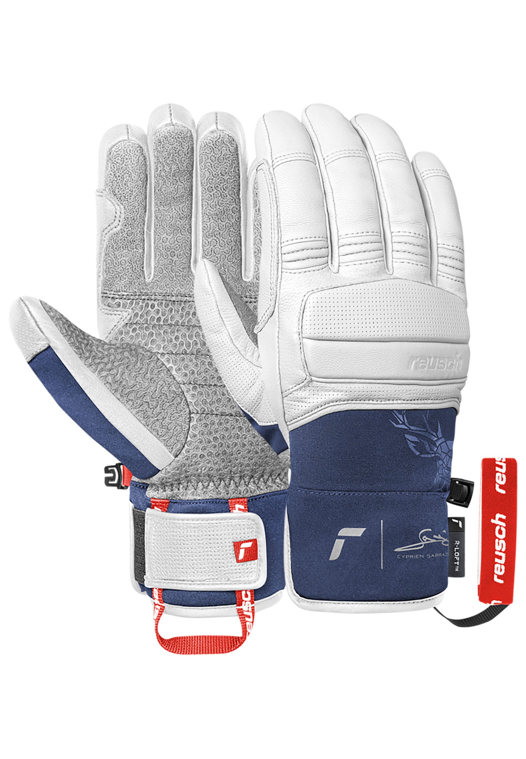 Reusch Skihandschuhe Cyprien Sarrazin Extra warm, winddicht, extra atmungsaktiv