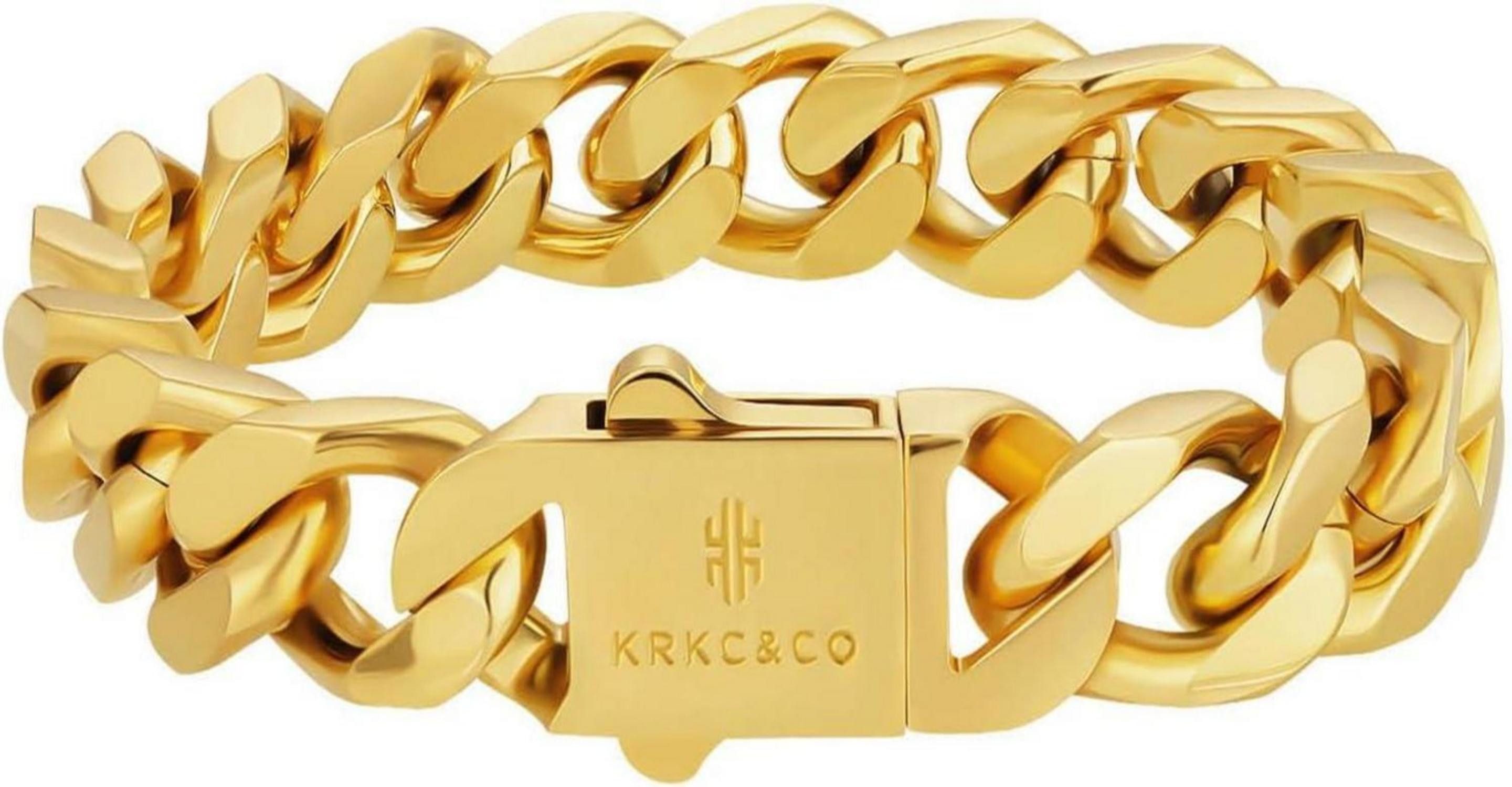 LuxusKollektion Ketten und Armband Set Cuban günstig online kaufen