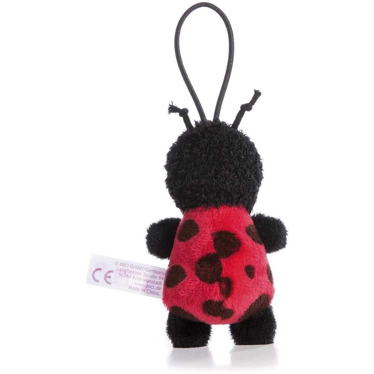 Nici Schlüsselanhänger NICI Marienkäfer Plüsch mit Loop Schutzengel 8 cm
