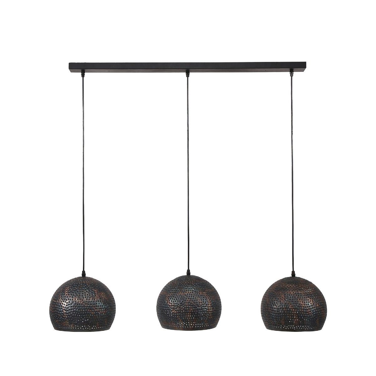Liadomo Pendelleuchte Ocala, ohne Leuchtmittel, 3-flammige Hängelampe im Industrial Stil