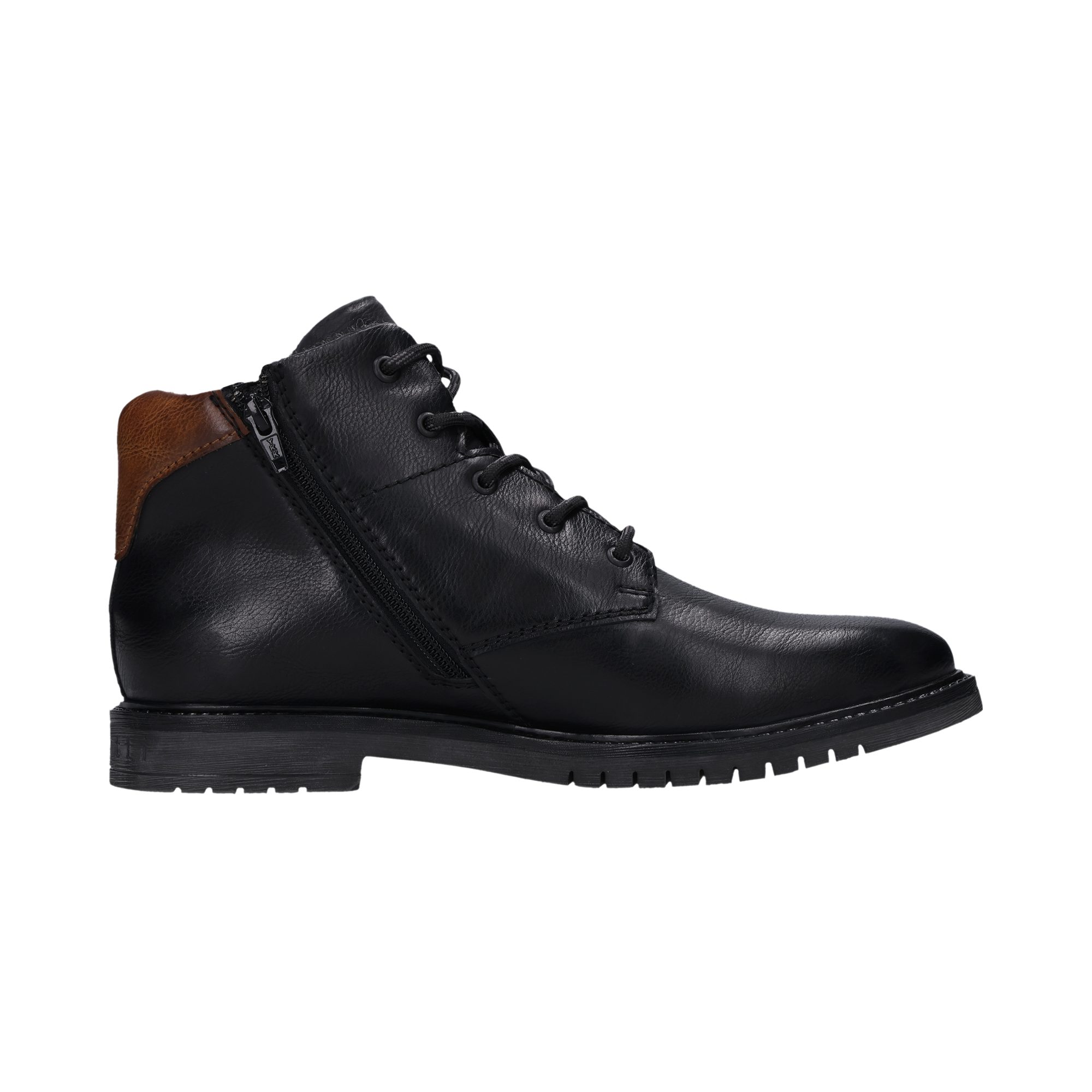 bugatti Schnürstiefelette Schnürboots mit Profilsohle, schmale Form – Bild 4 von 5