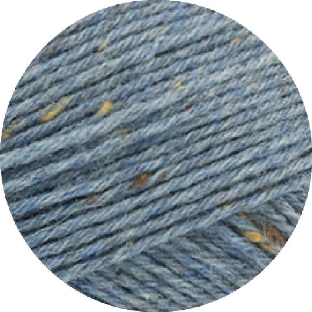 LANA GROSSA MEILENWEIT 6-FACH 150 PRINT/TWEED Häkelwolle, 390 m (150 Gramm), dicke Sockenwolle 6-fädig mehrfarbig