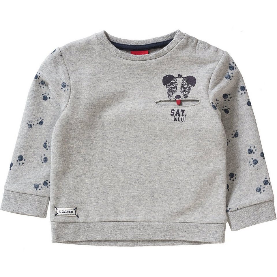 s.Oliver Baby Sweatshirt für Jungen, Hund kaufen OTTO