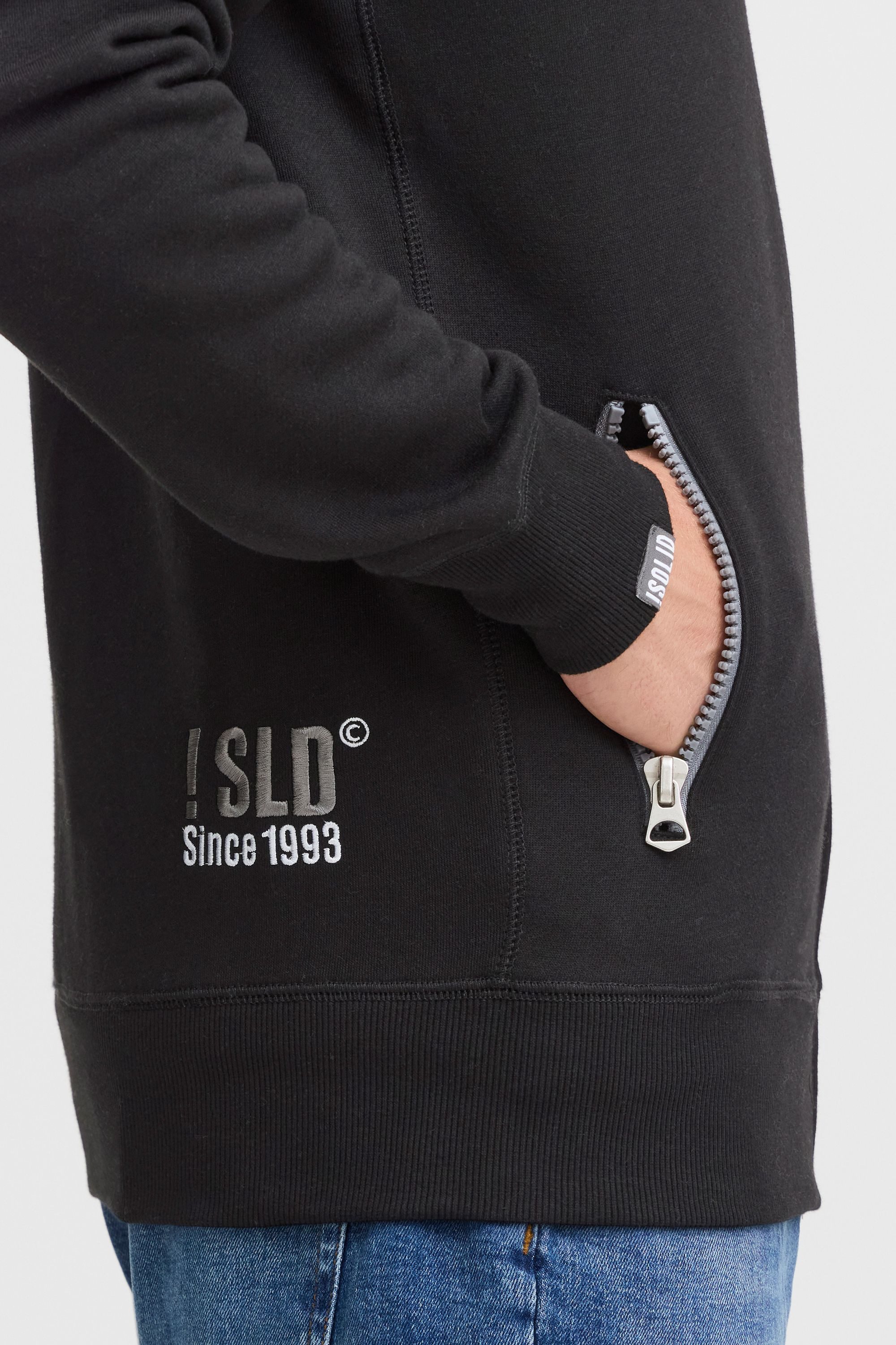 !Solid Sweatjacke SDBennTrack Sweatshirtjacke mit Stehkragen