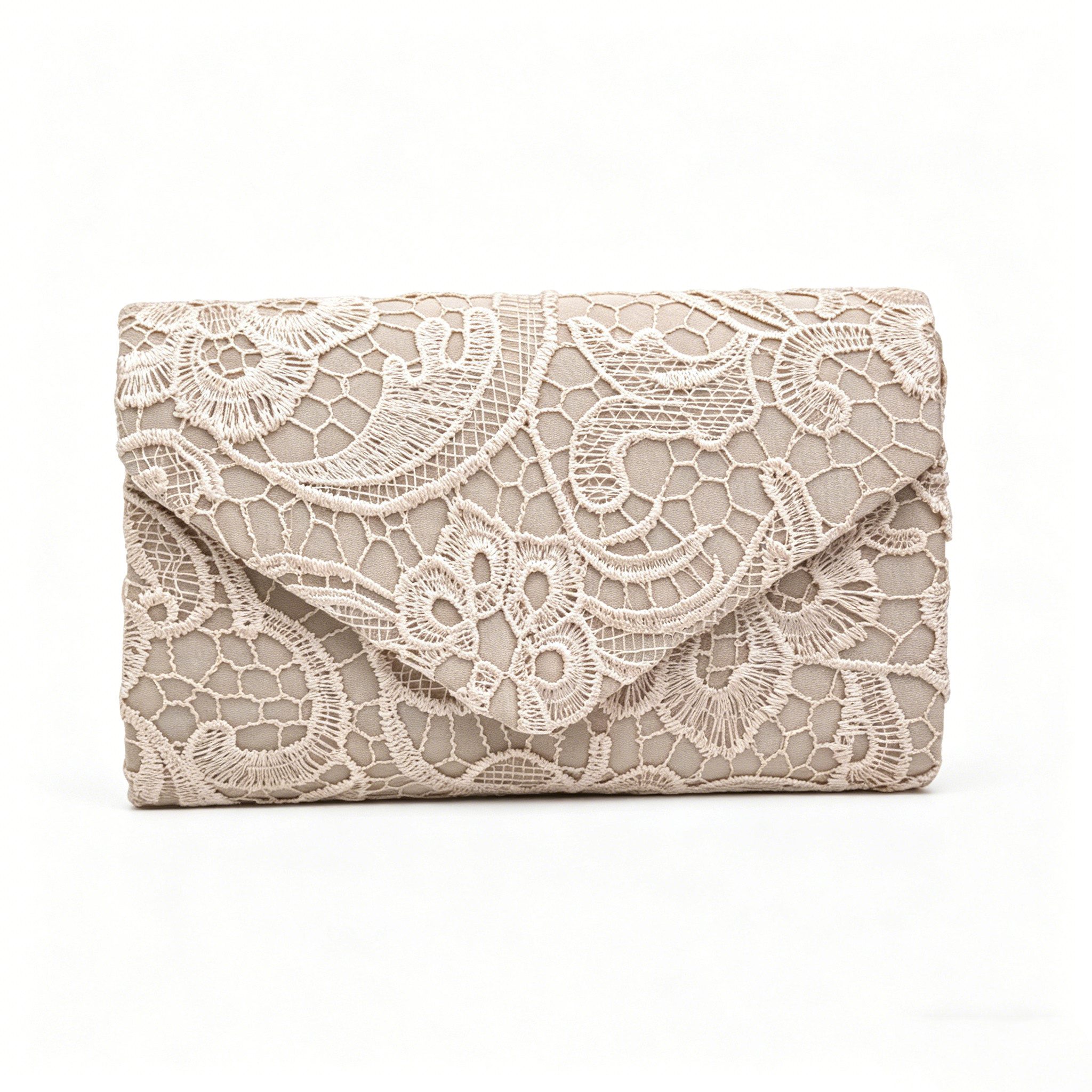 Zaewry Abendtasche Clutch Damen Elegant Kettentasche Hochzeit Umhängetasche Handtasche, Damen Abendtasche Spitze Clutch, Glitzer Tasche mit Abnehmbarer Kette