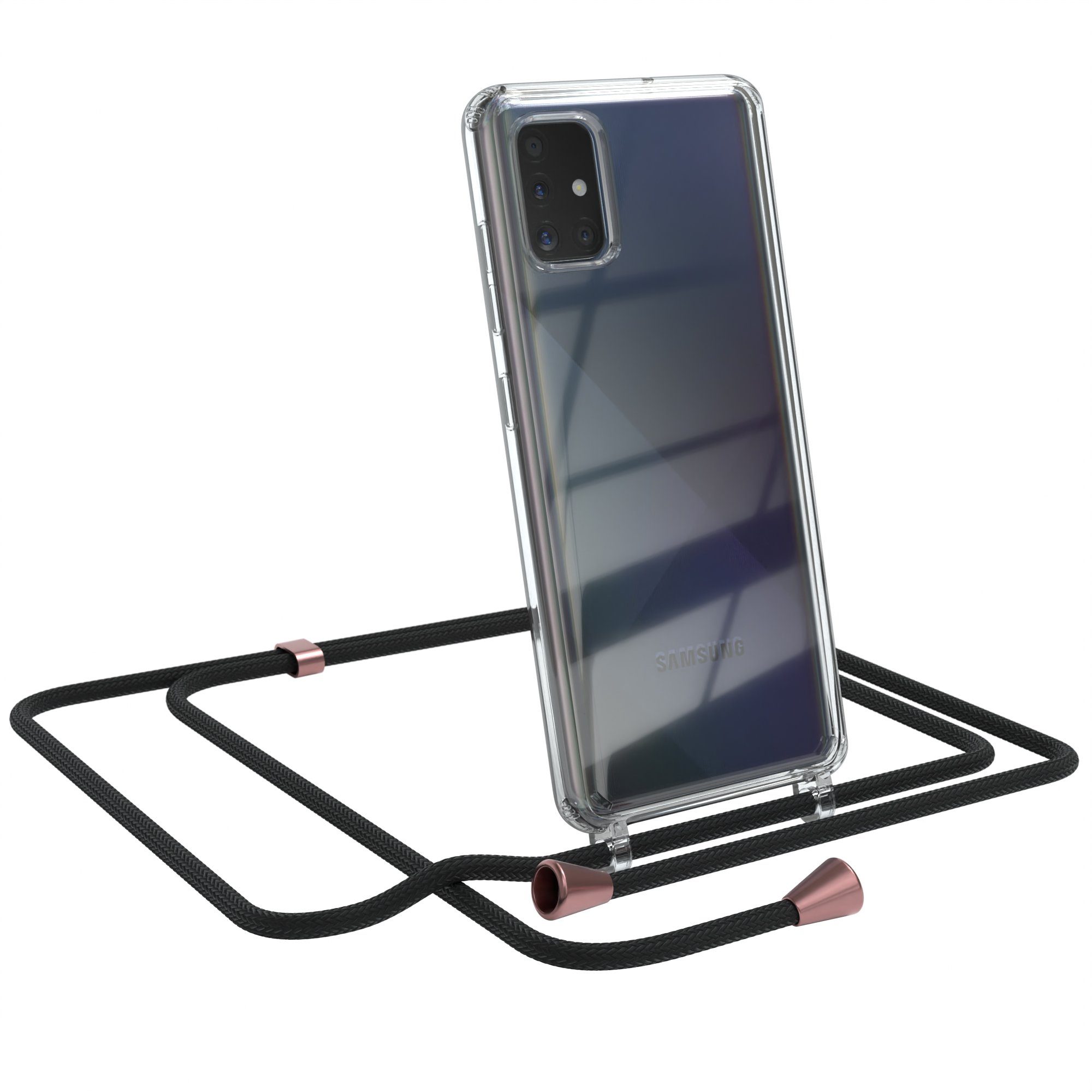Handykette Hülle mit Kette für Samsung Galaxy A51
