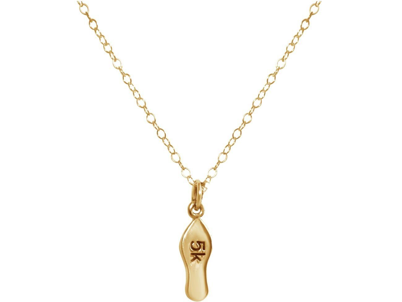 Gemshine Kette mit Anhänger »Fitness 10k Runner Jogger 925 Silber