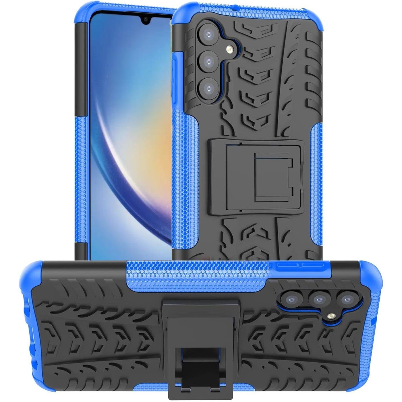 CoolGadget Handyhülle Outdoor Case Hybrid Cover für Samsung Galaxy A54 5G 6,4 Zoll, Schutzhülle extrem robust Panzer Handy Case für Samsung A54 5G Hülle