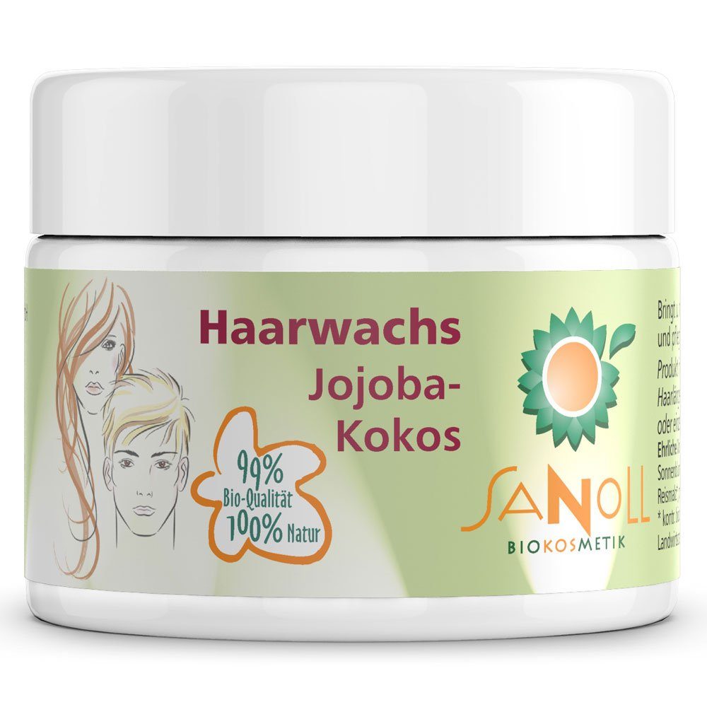Sanoll Haarwachs Jojoba-Kokos, 50 ml