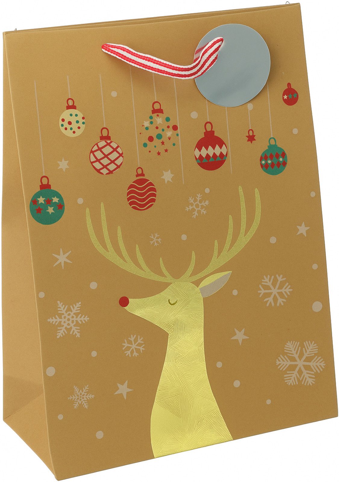 Koopman Geschenktüten Weihnachtstüte Papiertüte Geschenkbox Weihnachten 8er Set, (8St), 4 Motive, Geschenkidee, Papier – Bild 3 von 5