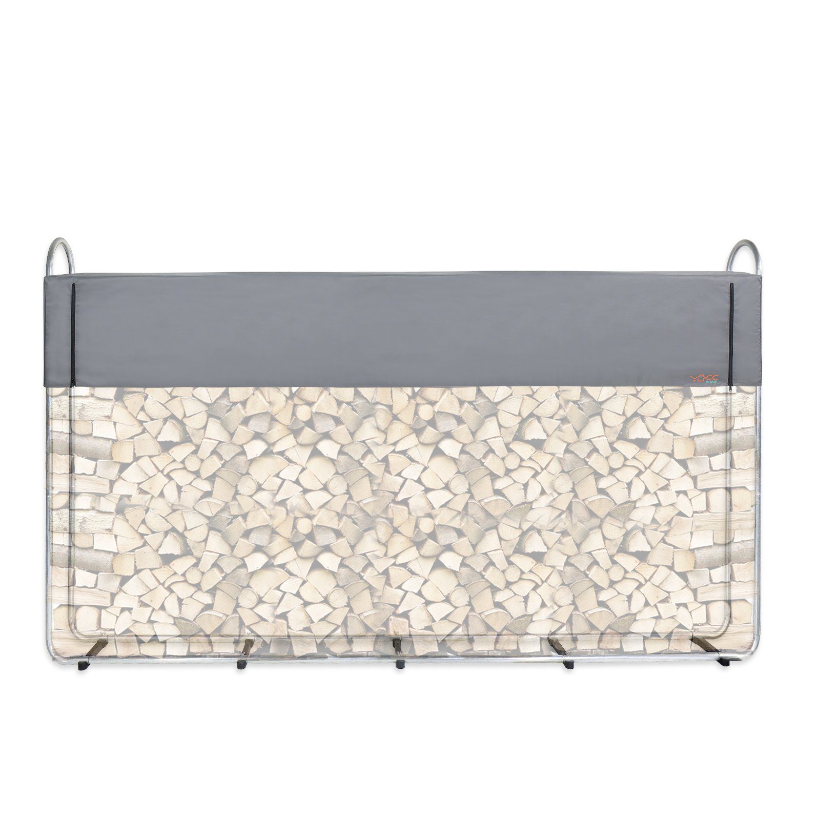 CCLIFE Kaminholzregal Kaminholzregal Metall Aussen Stapelhilfe günstig online kaufen