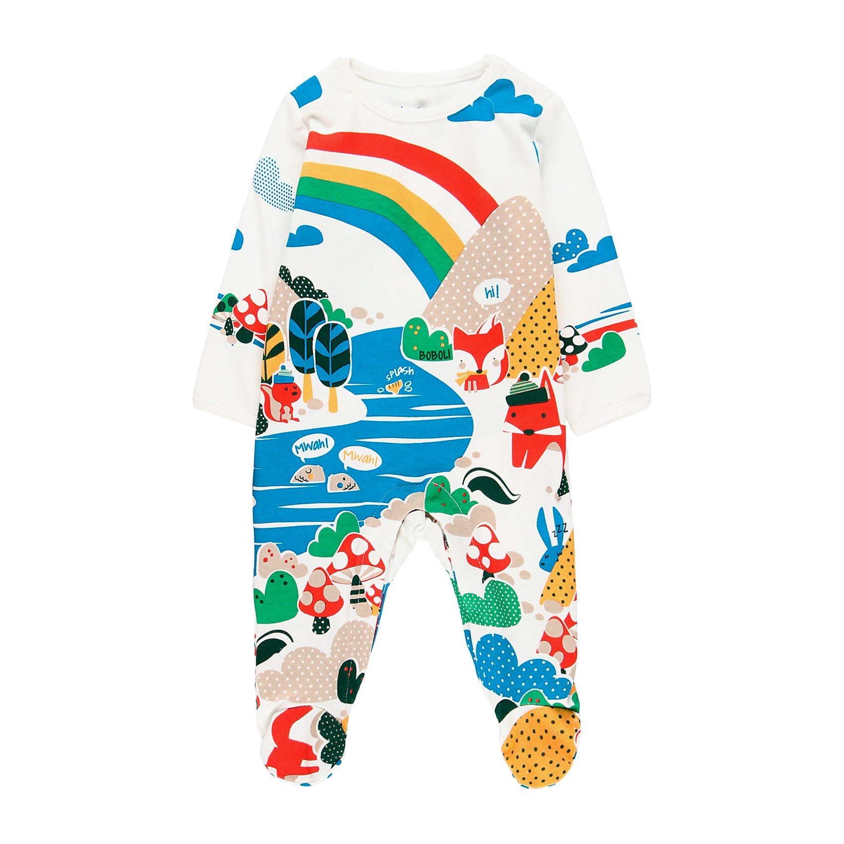 Baby Velour Nicki Schlafanzug Strampler Einteiler mit Fuss Mädchen wie Samt